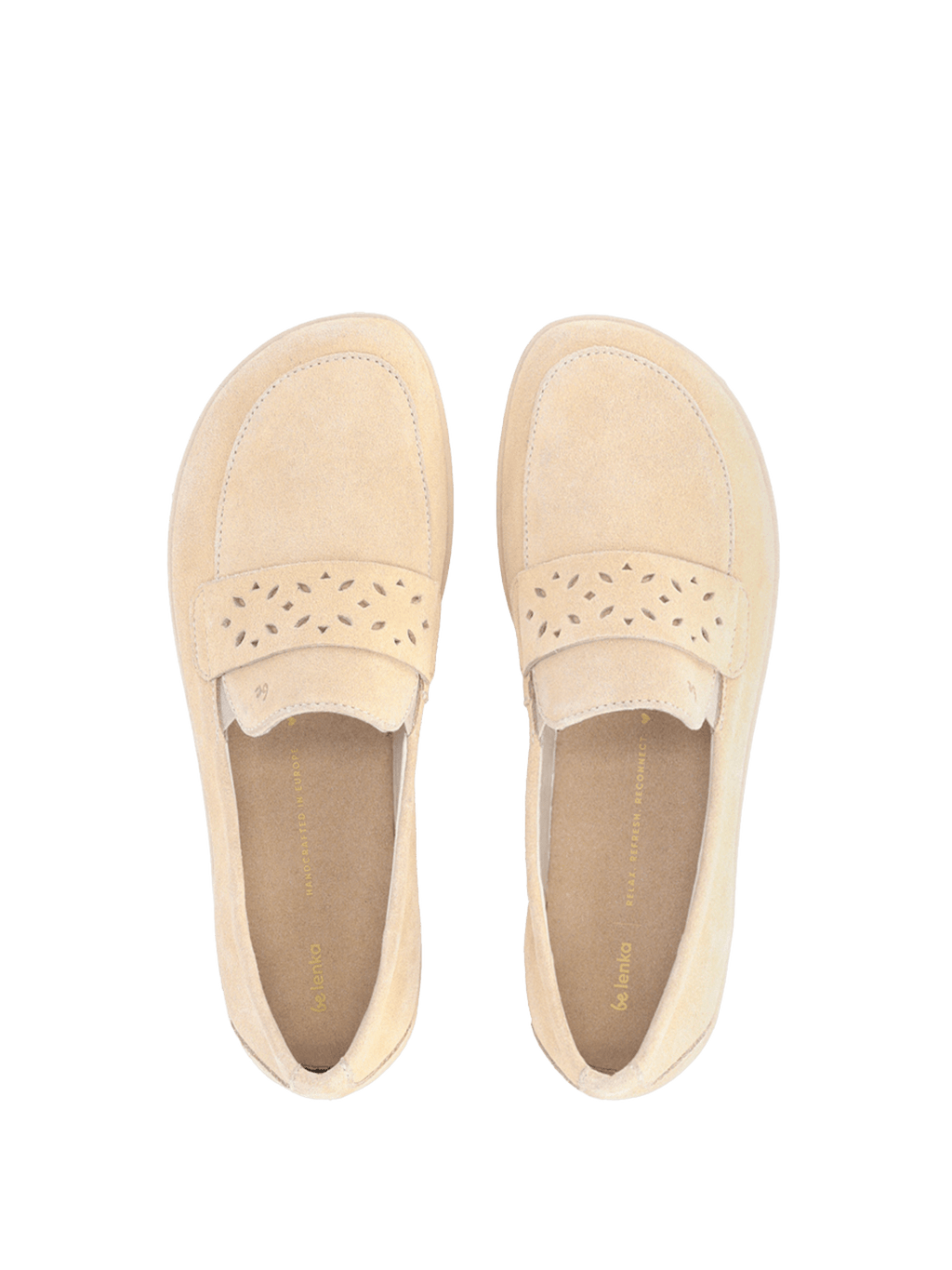 Barefoot Moccasins Be Lenka Bianca - Beige - Barefoot Shoe Store