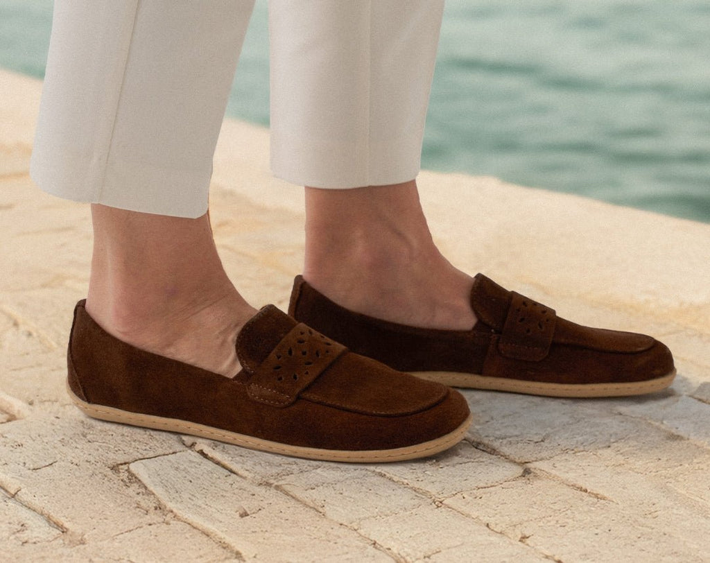 Barefoot Moccasins Be Lenka Bianca - Chocolate Brown - Barefoot Shoe Store