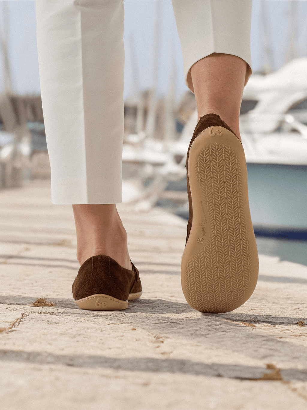 Barefoot Moccasins Be Lenka Bianca - Chocolate Brown - Barefoot Shoe Store