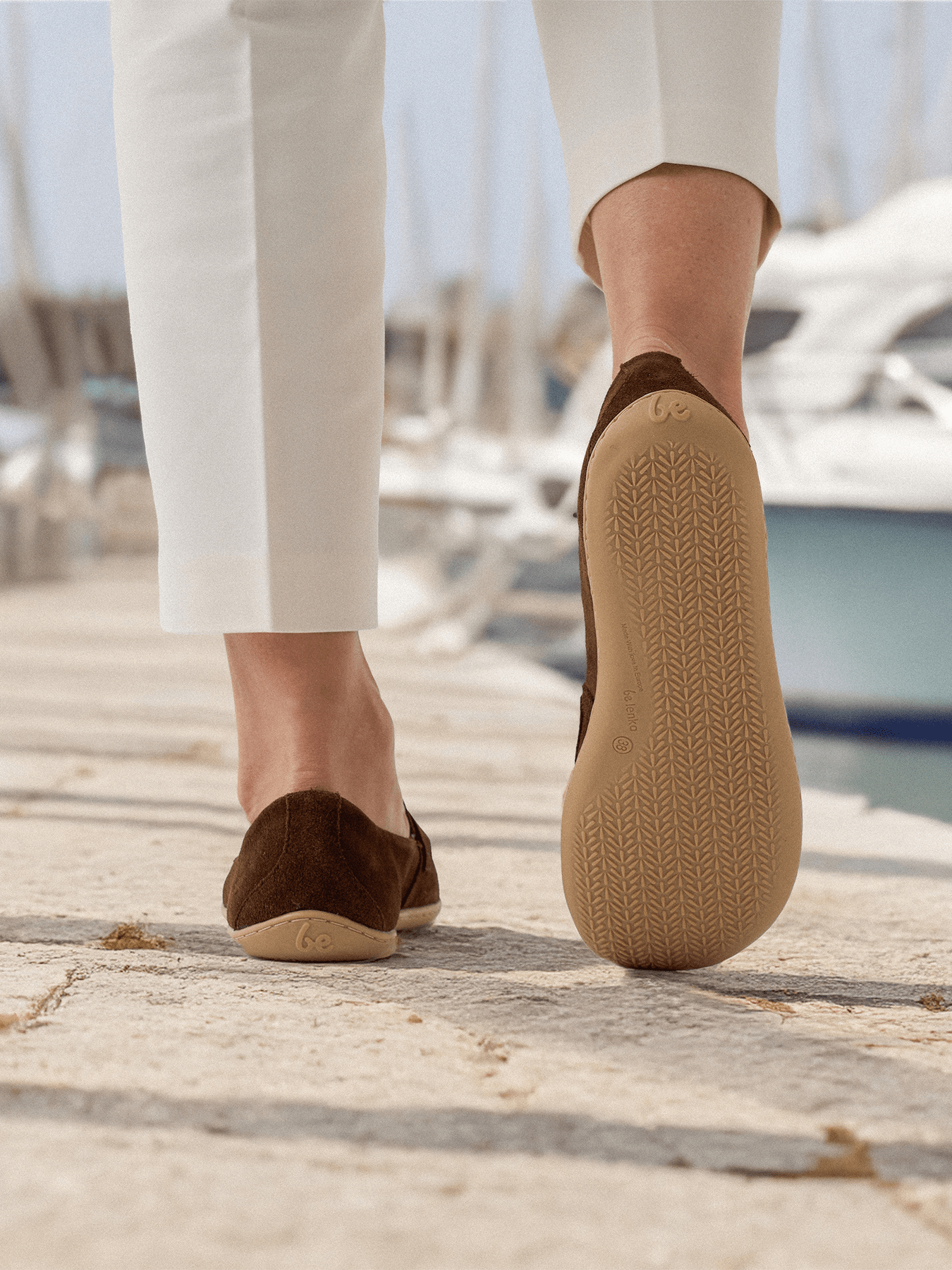 Barefoot Moccasins Be Lenka Bianca - Chocolate Brown - Barefoot Shoe Store