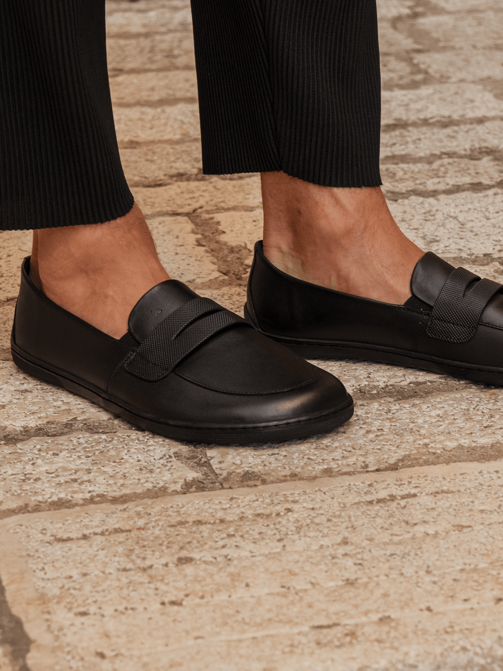 Barefoot Moccasins Be Lenka Buena - All Black - Barefoot Shoe Store
