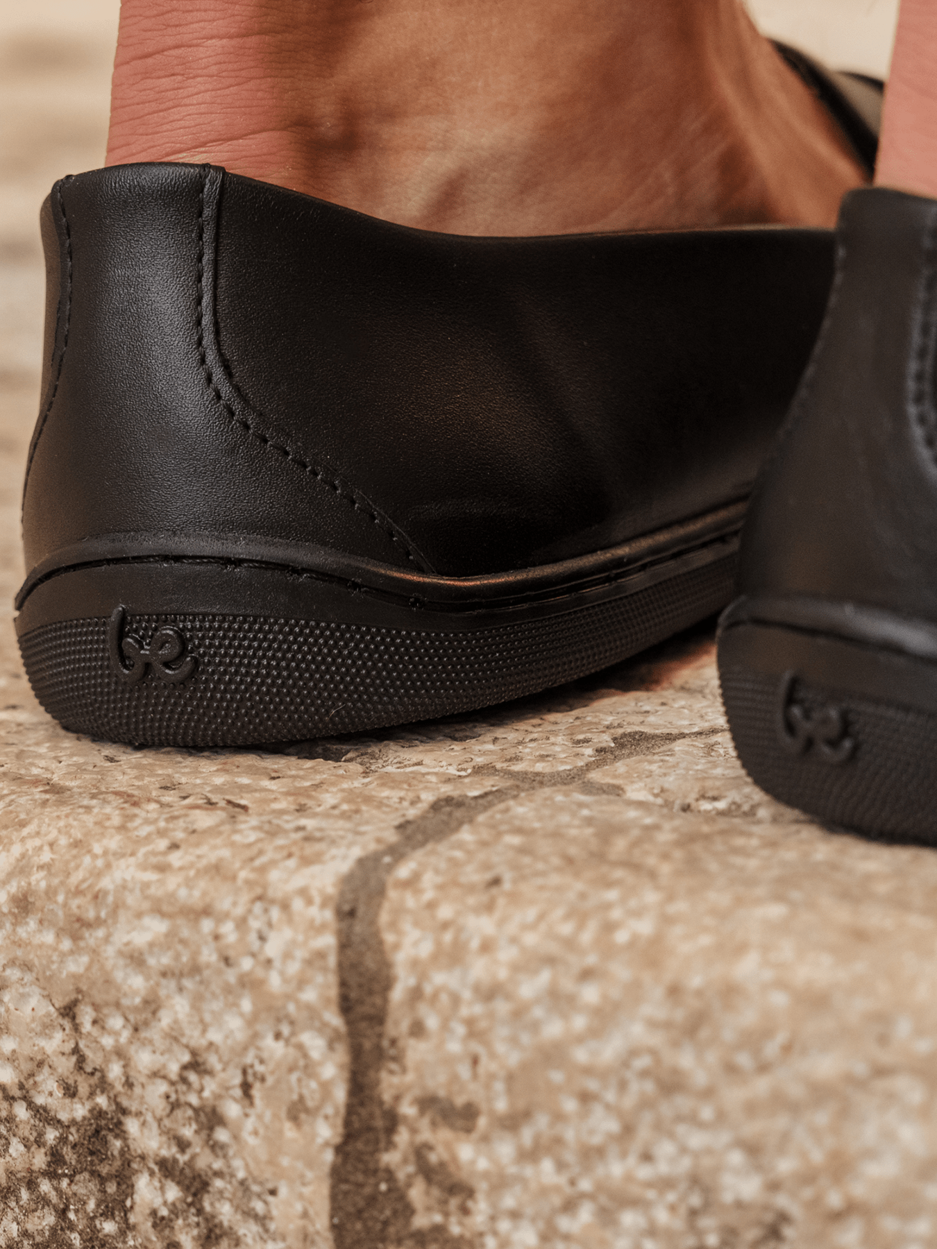 Barefoot Moccasins Be Lenka Buena - All Black - Barefoot Shoe Store