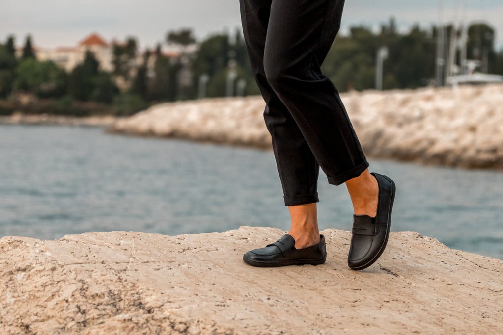 Barefoot Moccasins Be Lenka Buena - All Black - Barefoot Shoe Store