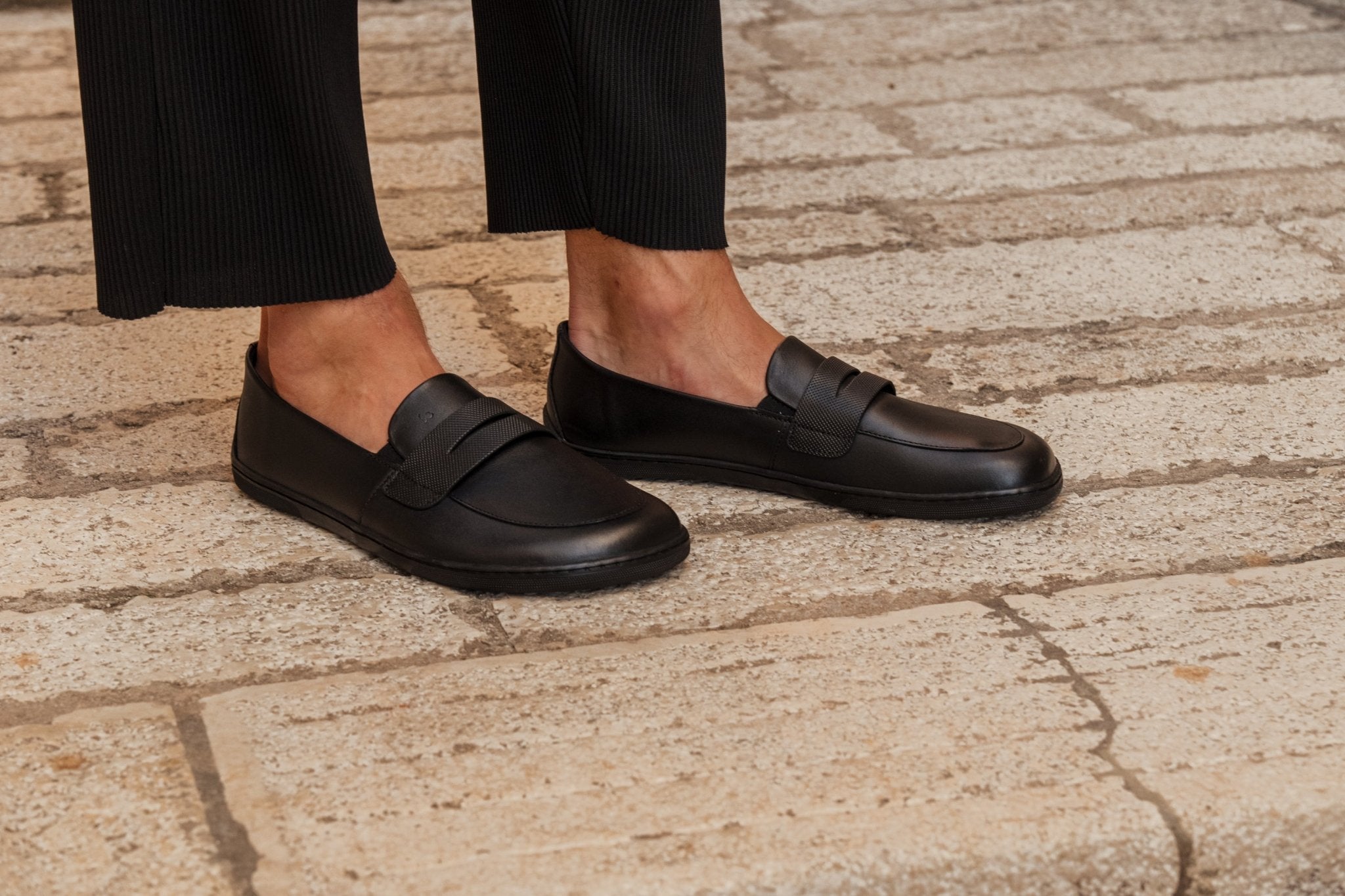 Barefoot Moccasins Be Lenka Buena - All Black - Barefoot Shoe Store