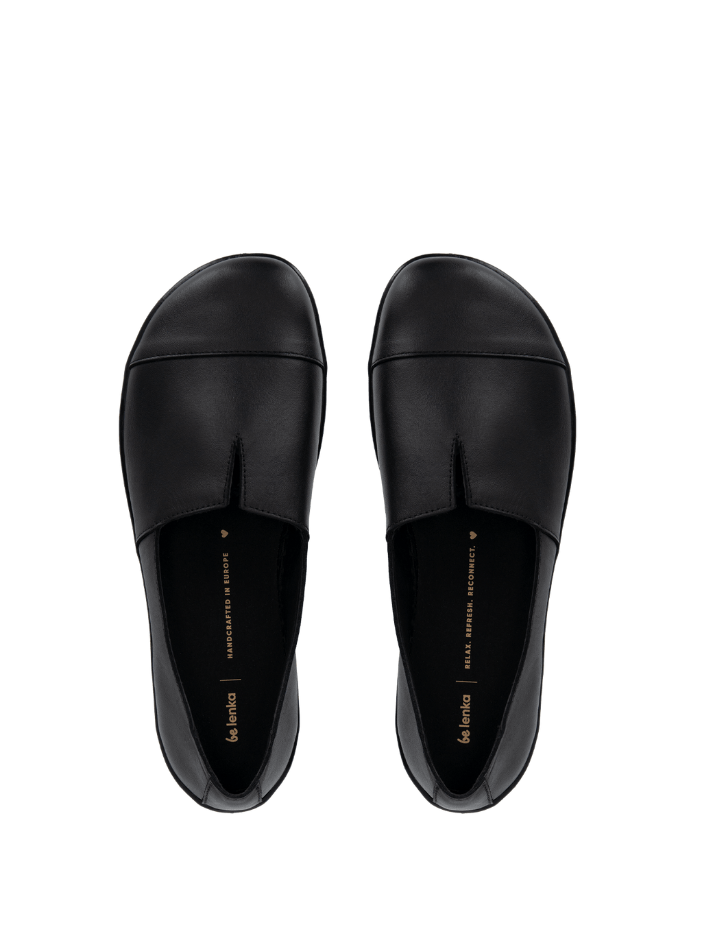 Barefoot Moccasins Be Lenka Rosaluna - All Black - Barefoot Shoe Store