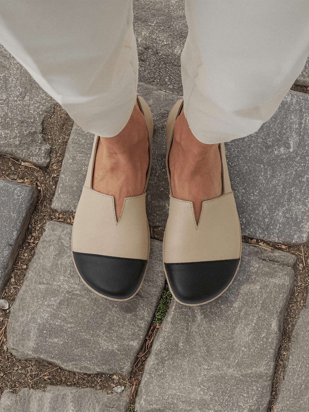 Barefoot Moccasins Be Lenka Rosaluna - Light Beige - Barefoot Shoe Store