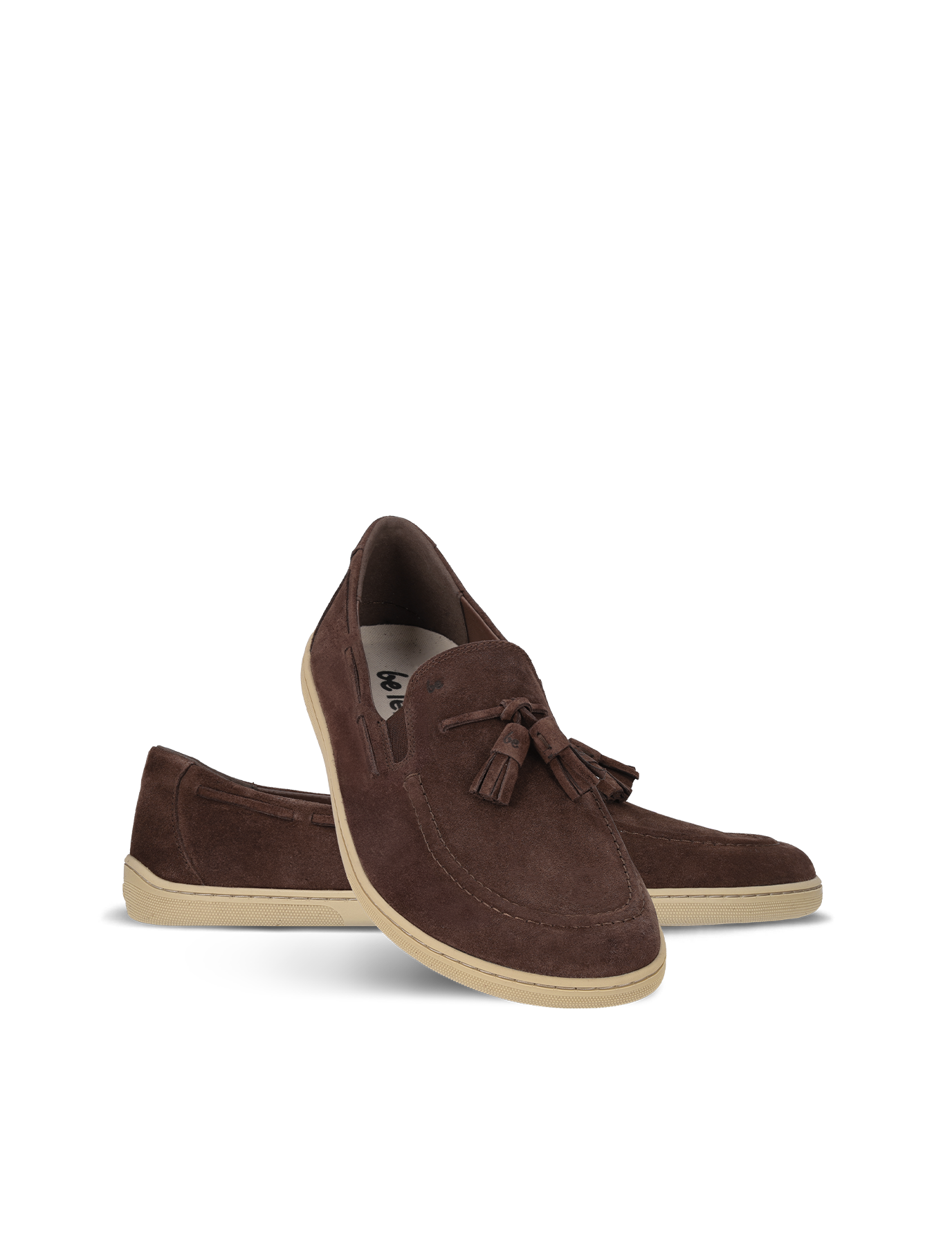 Barefoot Moccasins Be Lenka Portsiders - Dark Brown