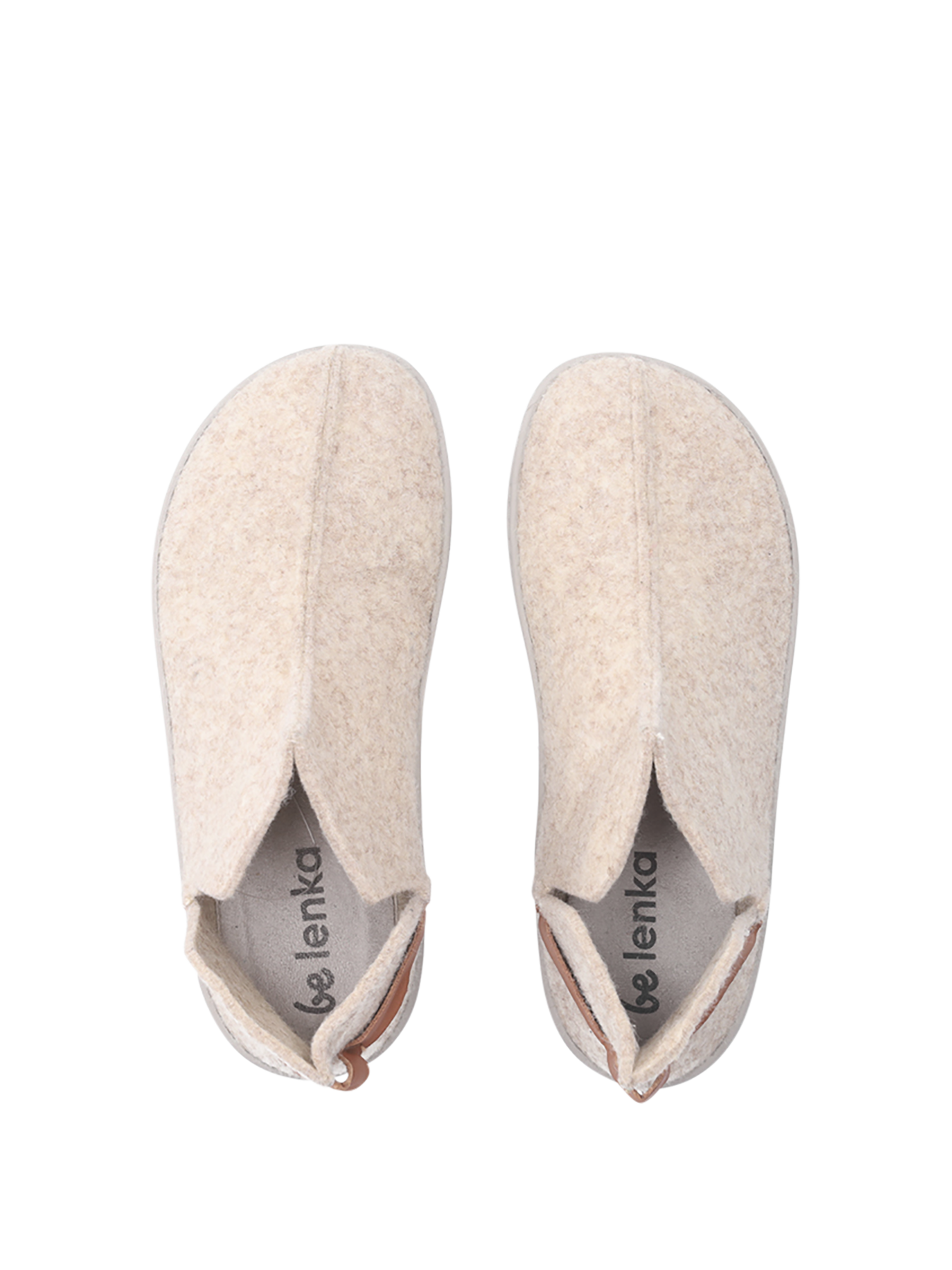 Barefoot slippers Be Lenka Chillax - Ankle-cut - Beige