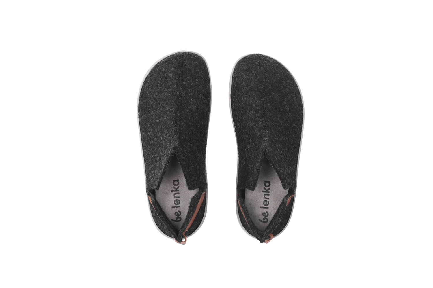 Barefoot slippers Be Lenka Chillax - Ankle-cut - Black