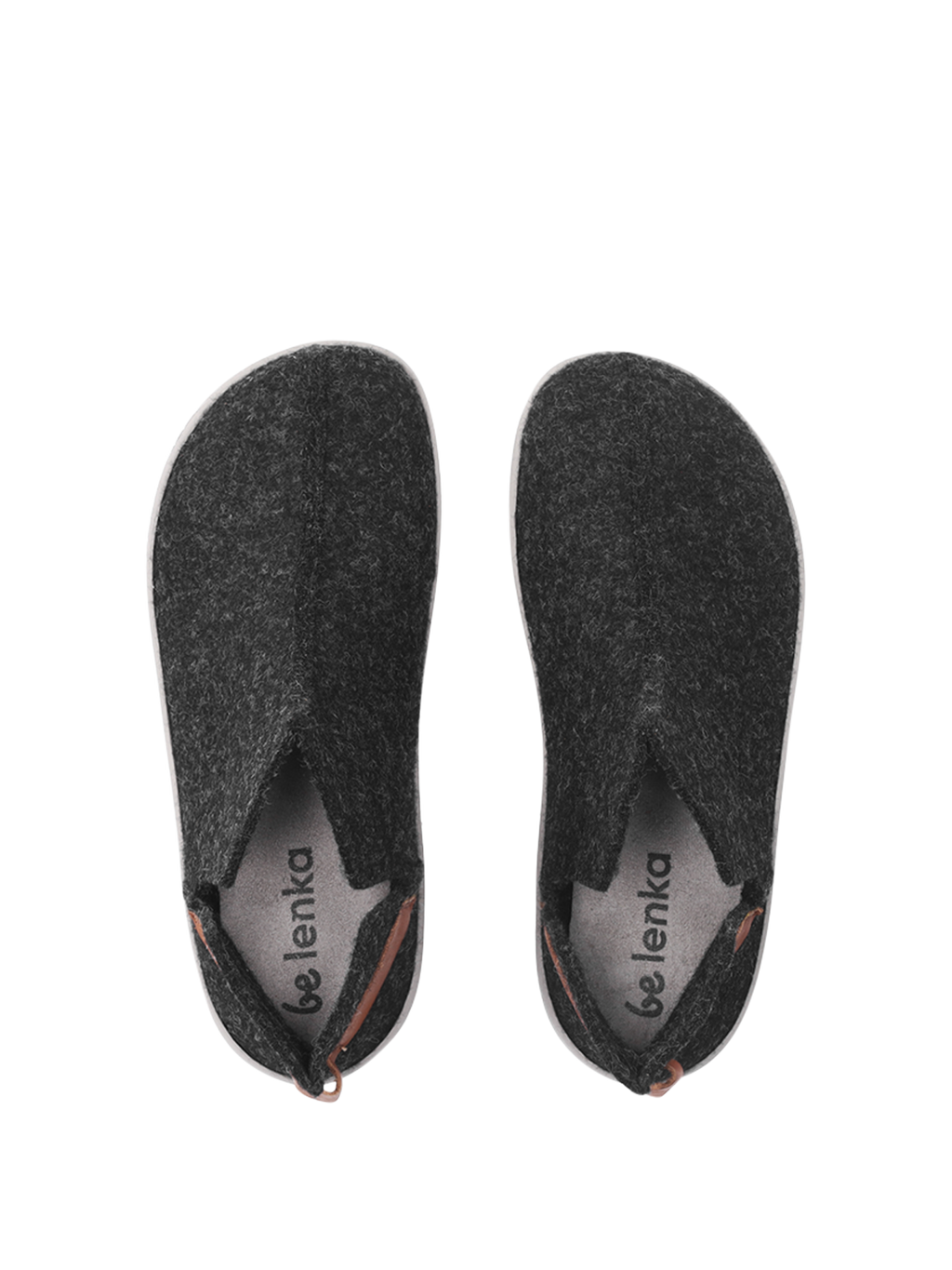 Barefoot slippers Be Lenka Chillax - Ankle-cut - Black