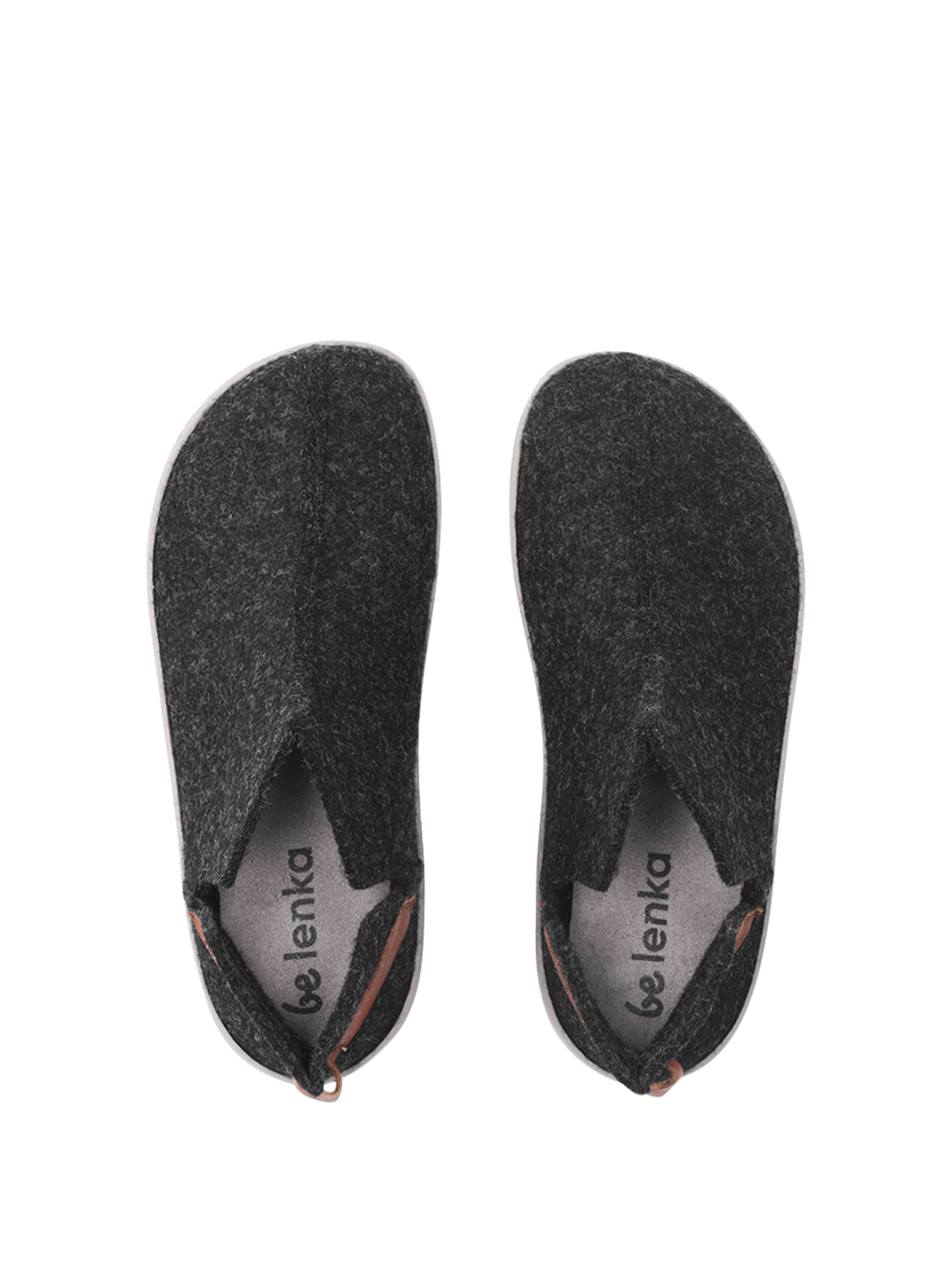 Barefoot slippers Be Lenka Chillax - Ankle-cut - Black