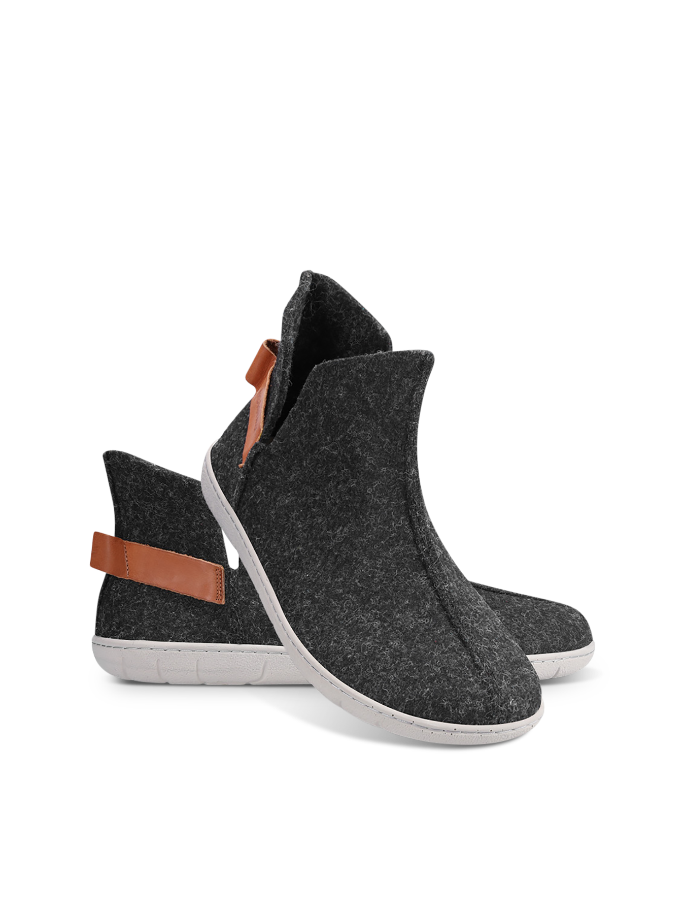 Barefoot slippers Be Lenka Chillax - Ankle-cut - Black