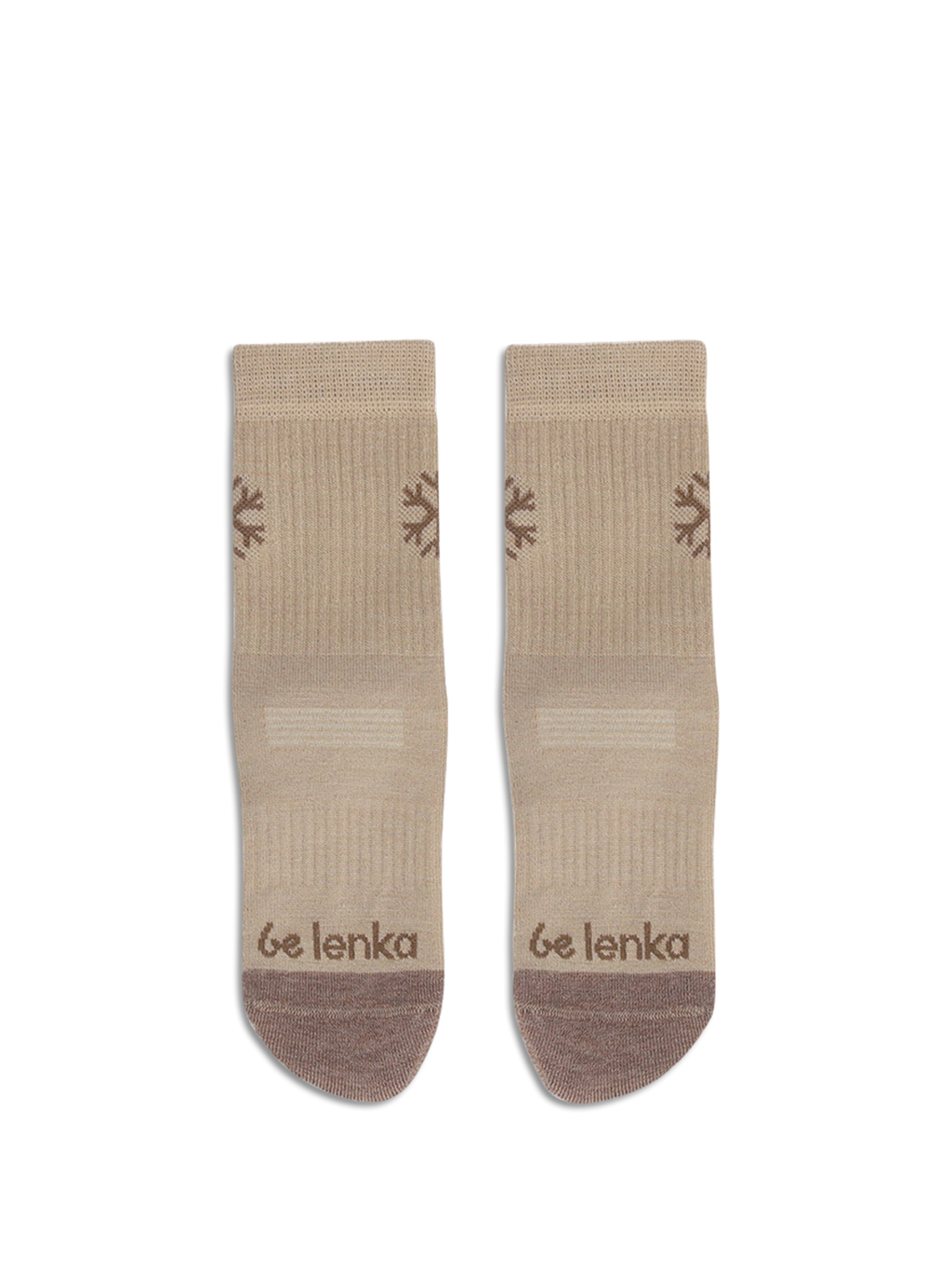 Kinder Barfußsocken Be Lenka Kids - Crew - Merinowolle - Beige
