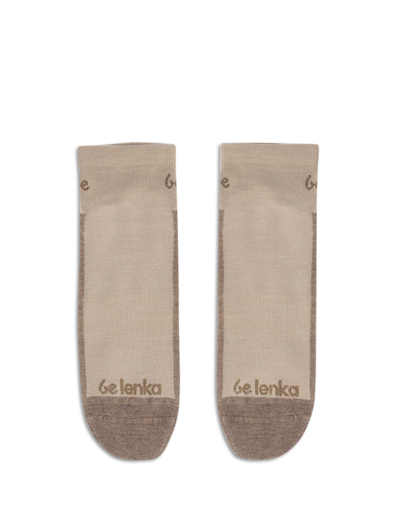 Calcetines descalzos Be Lenka - Crew - Lana merino - Beige