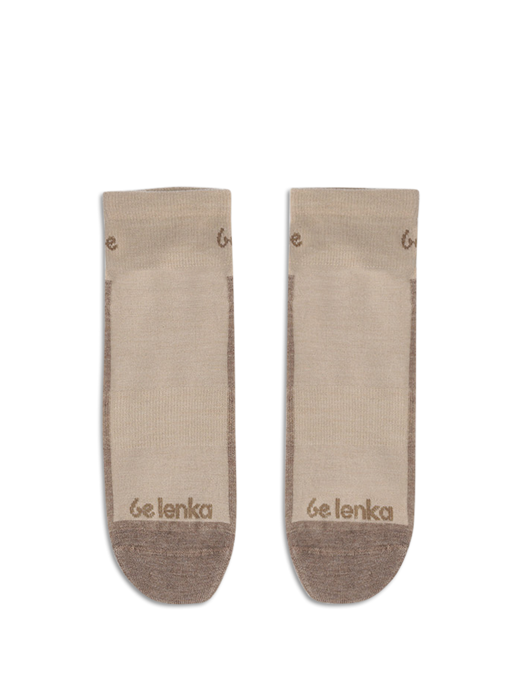 Calcetines descalzos Be Lenka - Crew - Lana merino - Beige