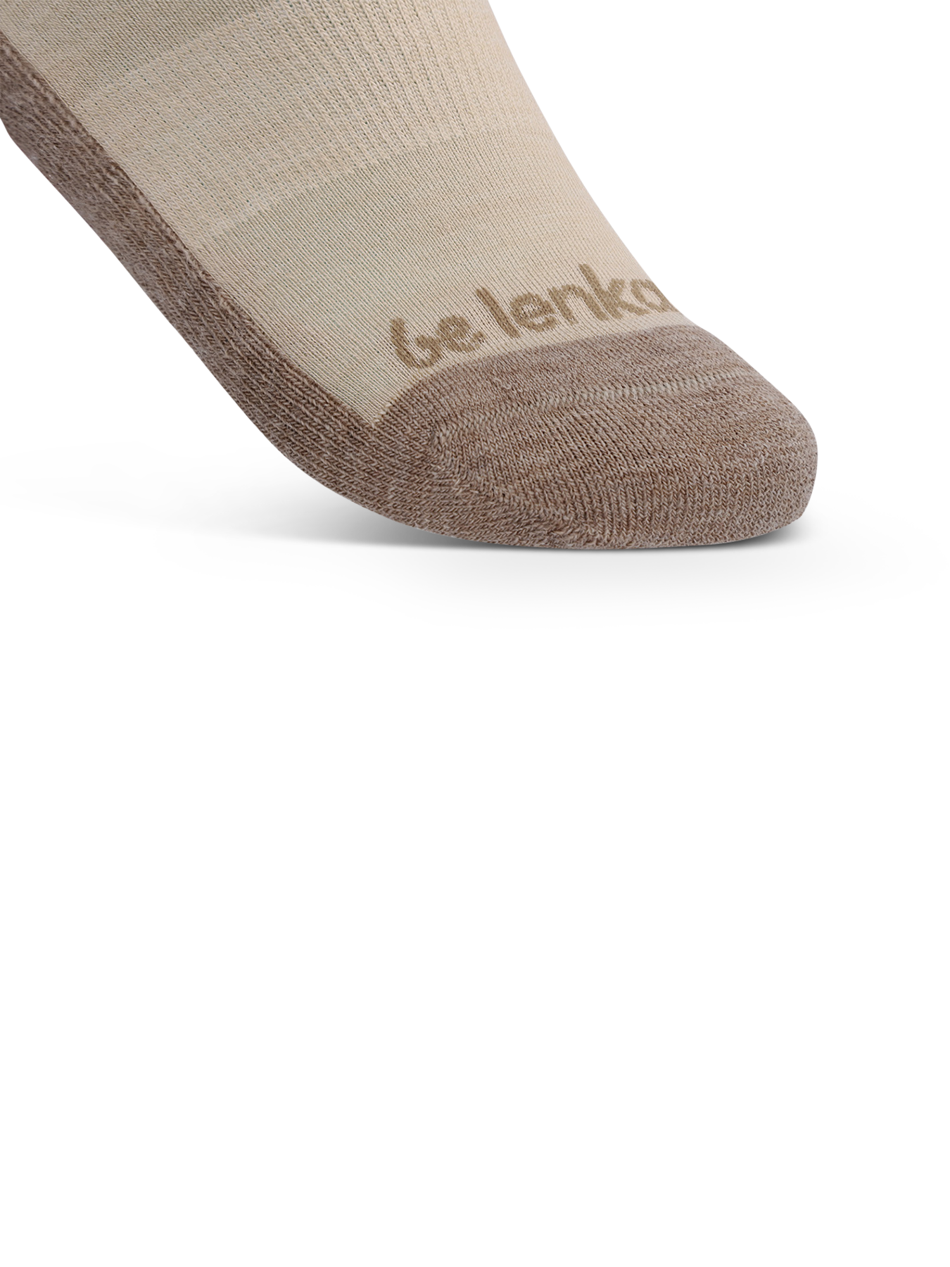 Calcetines descalzos Be Lenka - Crew - Lana merino - Beige
