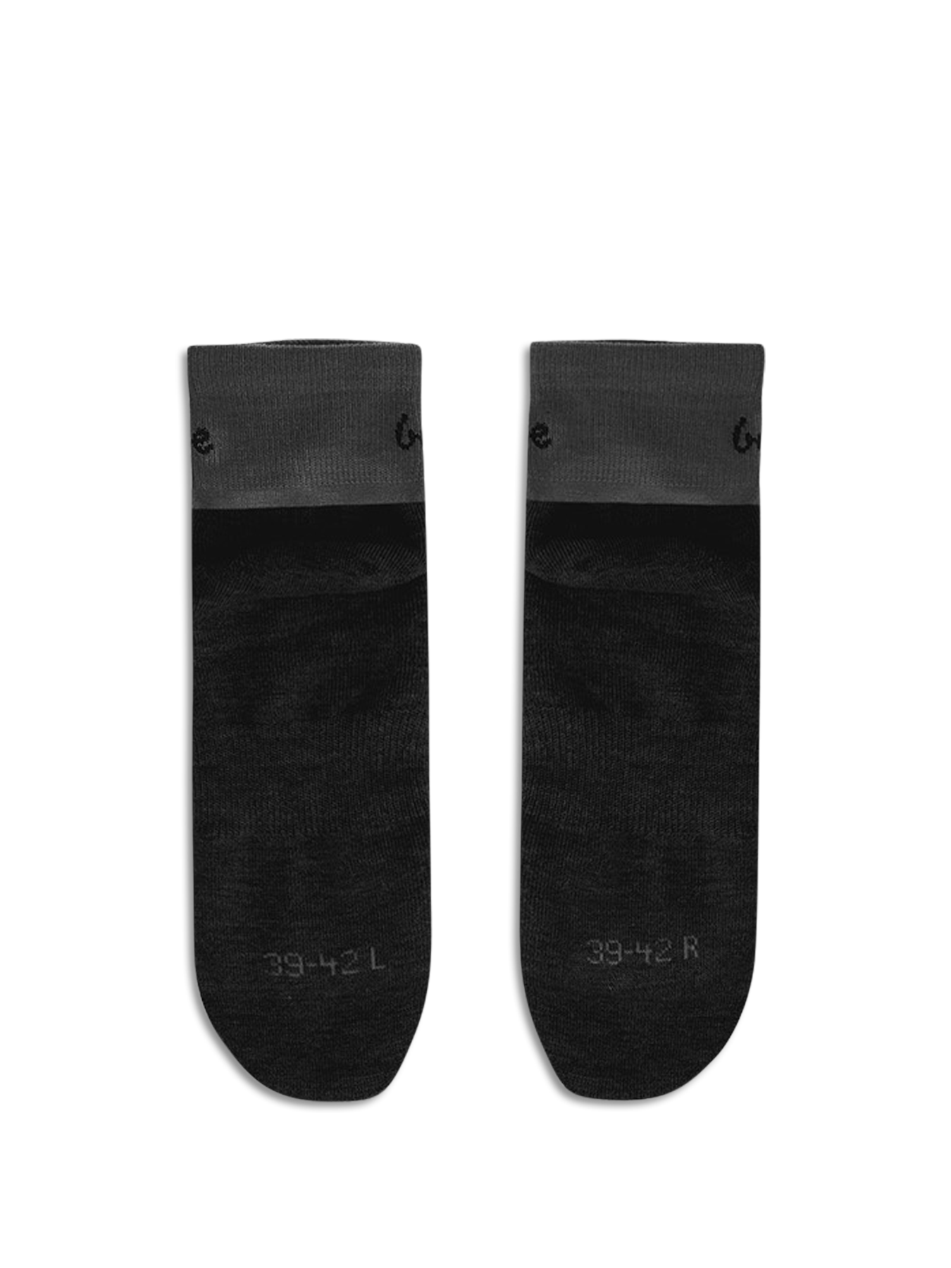 Calcetines descalzos Be Lenka - Crew - Lana merino - Gris