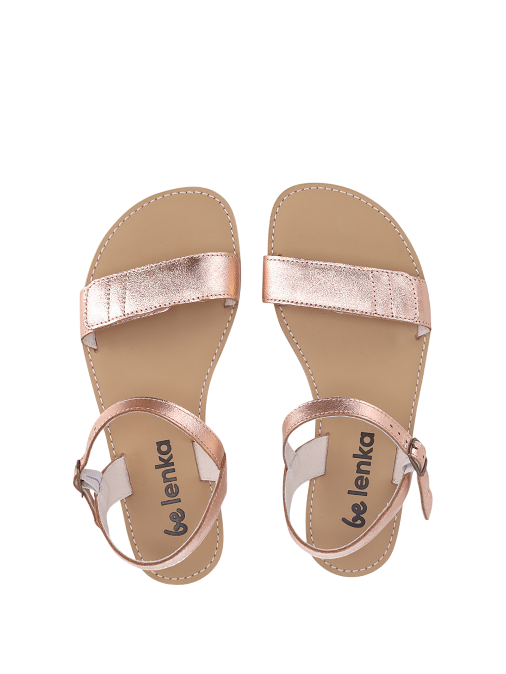 Barfußsandalen - Be Lenka Grace - Roségold