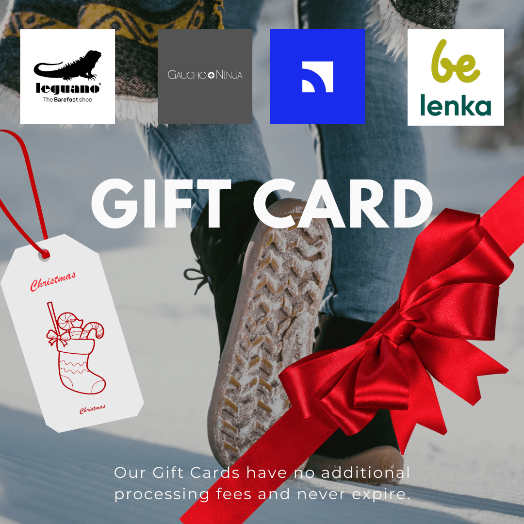 Barefoot Shoe Gift Card - Barefoot Shoe Store
