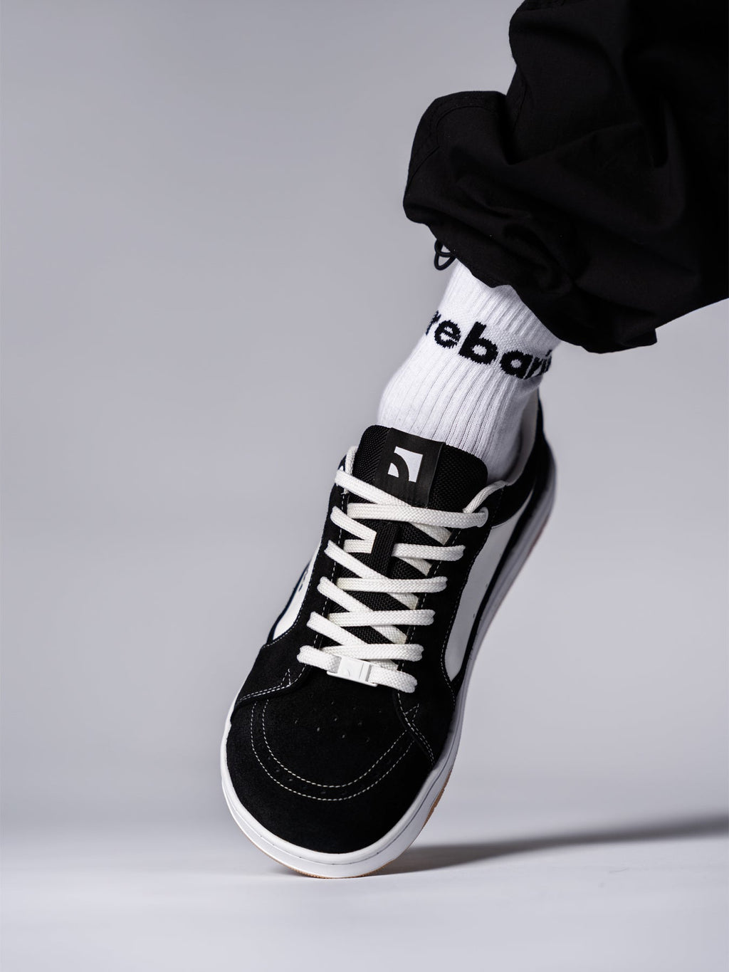 Barefoot Shoes Barebarics Legend - Black & White - Barefoot Shoe Store