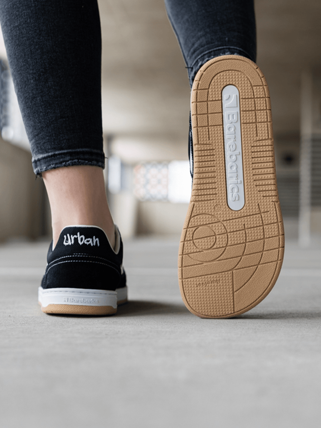 Barefoot Shoes Barebarics Legend - Black & White - Barefoot Shoe Store