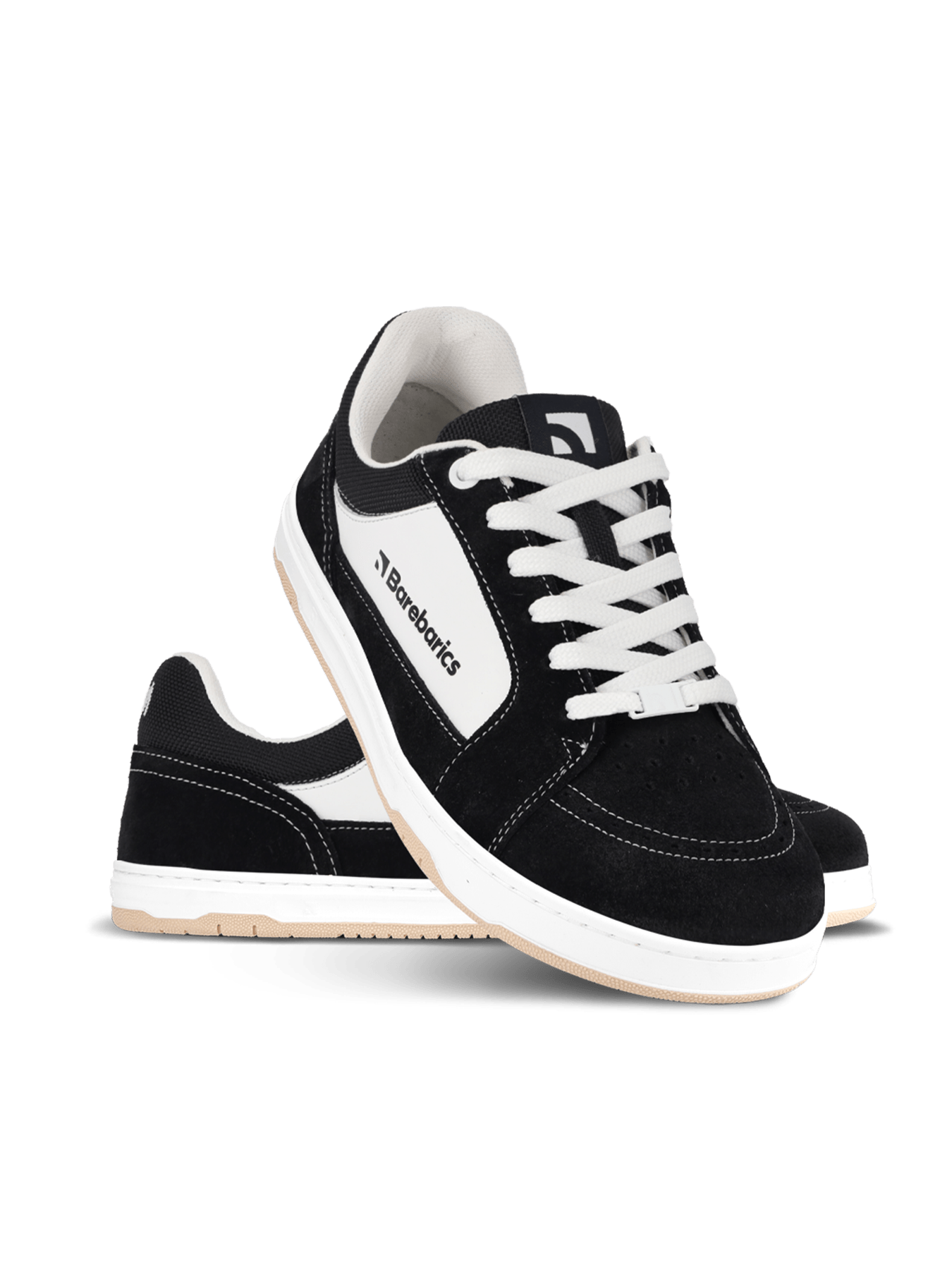 Barefoot Shoes Barebarics Legend - Black & White - Barefoot Shoe Store