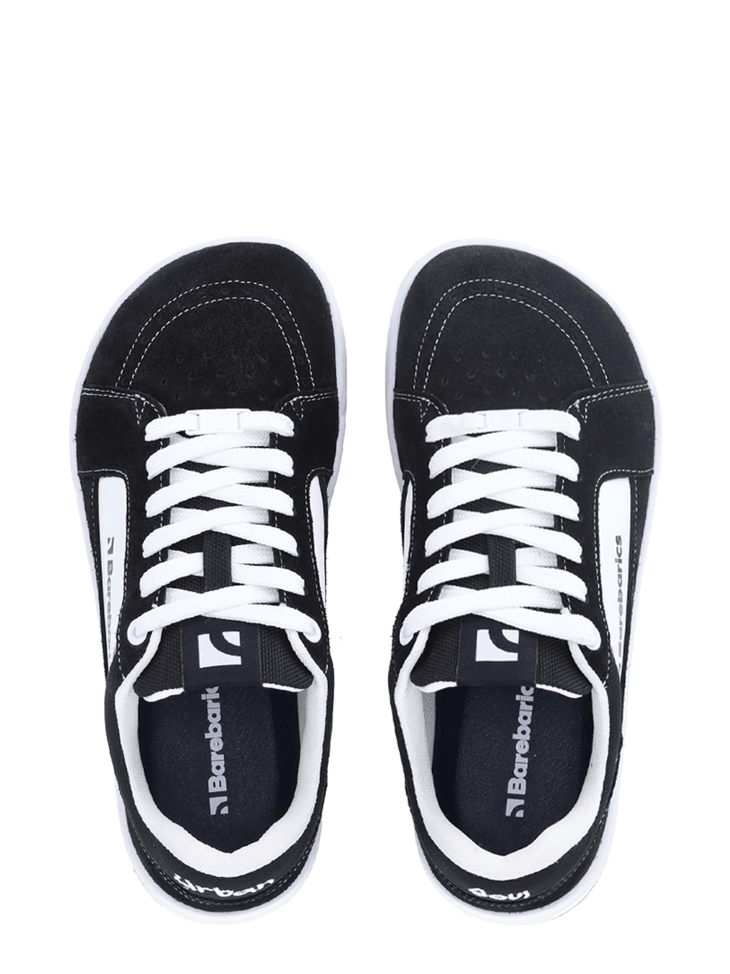Barefoot Shoes Barebarics Legend - Black & White - Barefoot Shoe Store