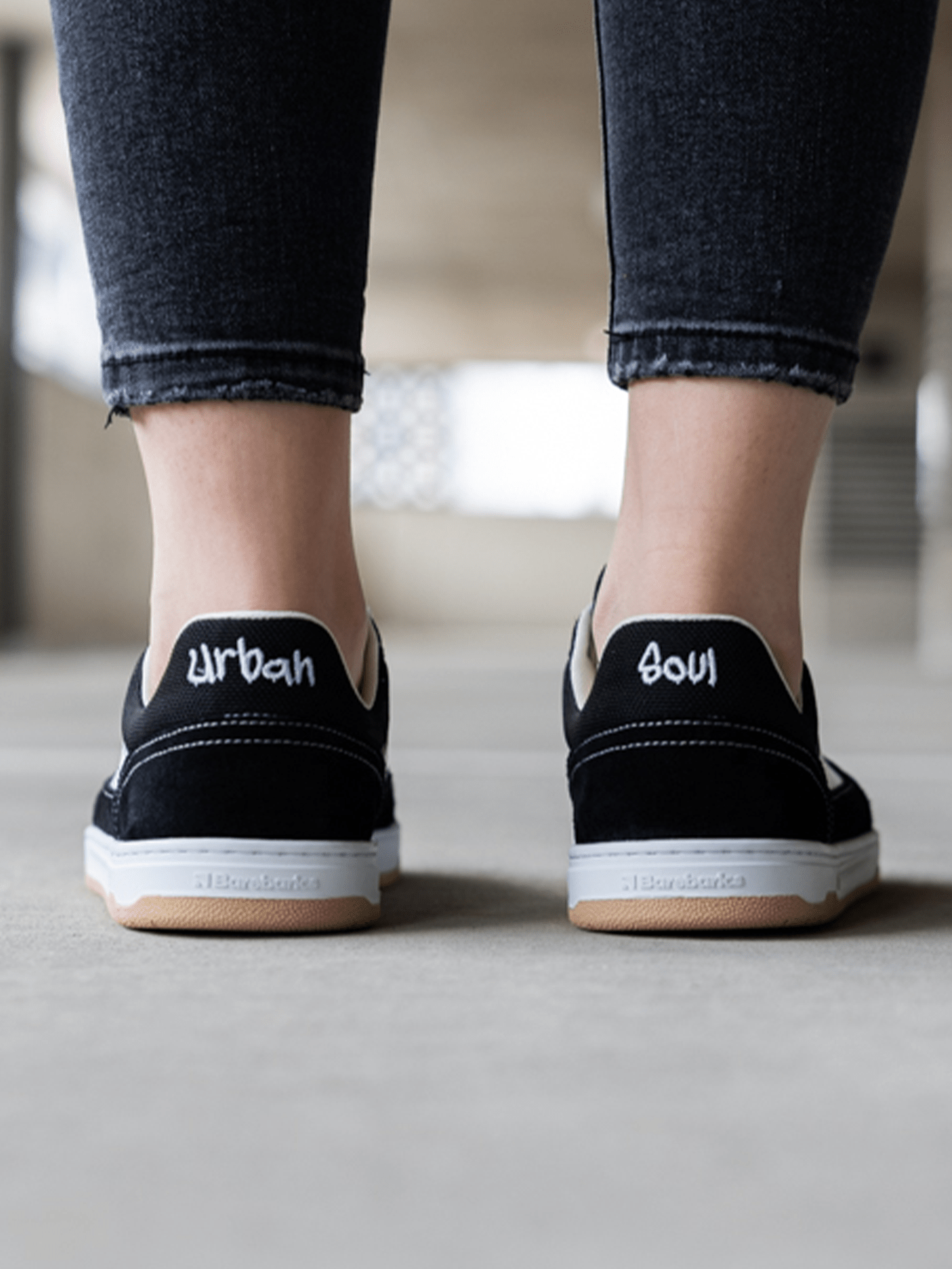 Barefoot Shoes Barebarics Legend - Black & White - Barefoot Shoe Store