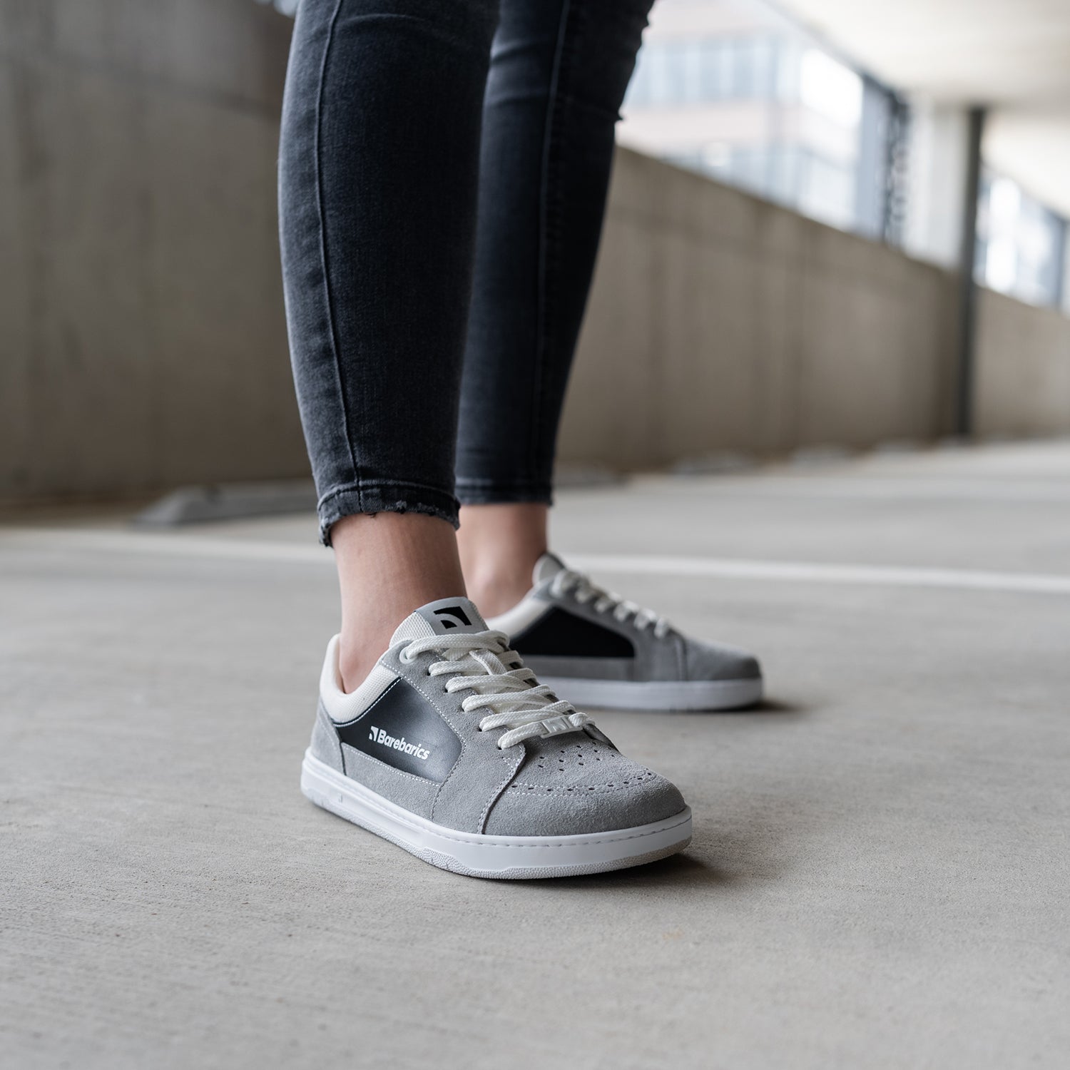 Barefoot Shoes Barebarics Legend - Light Grey - Barefoot Shoe Store