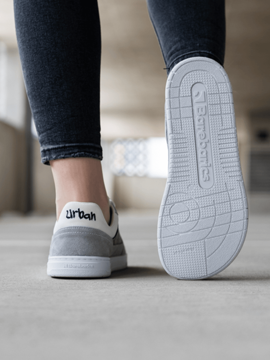 Barefoot Shoes Barebarics Legend - Light Grey - Barefoot Shoe Store