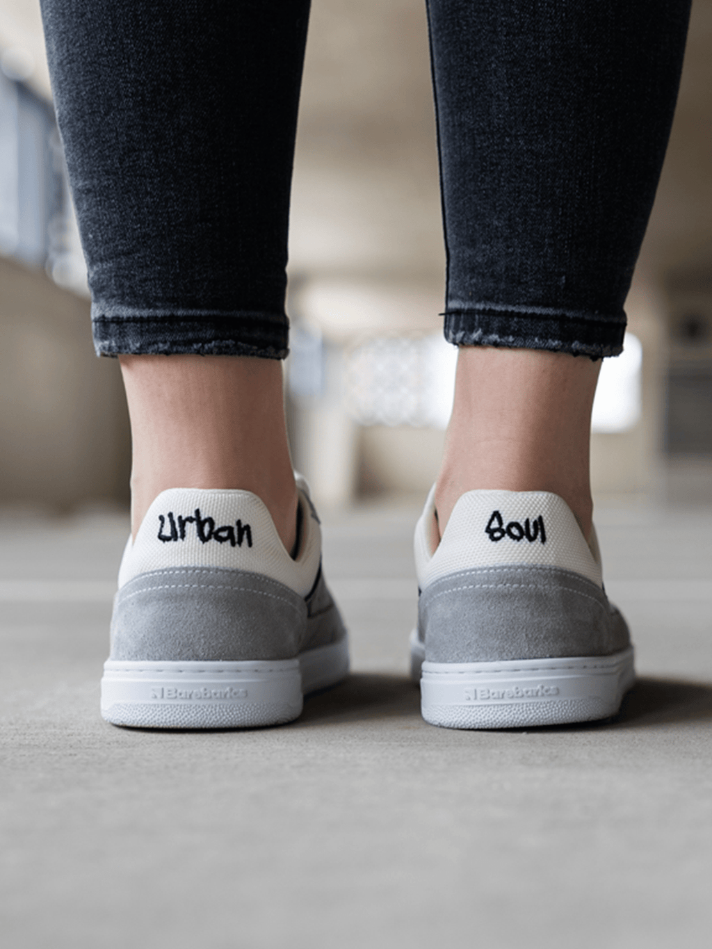 Barefoot Shoes Barebarics Legend - Light Grey - Barefoot Shoe Store