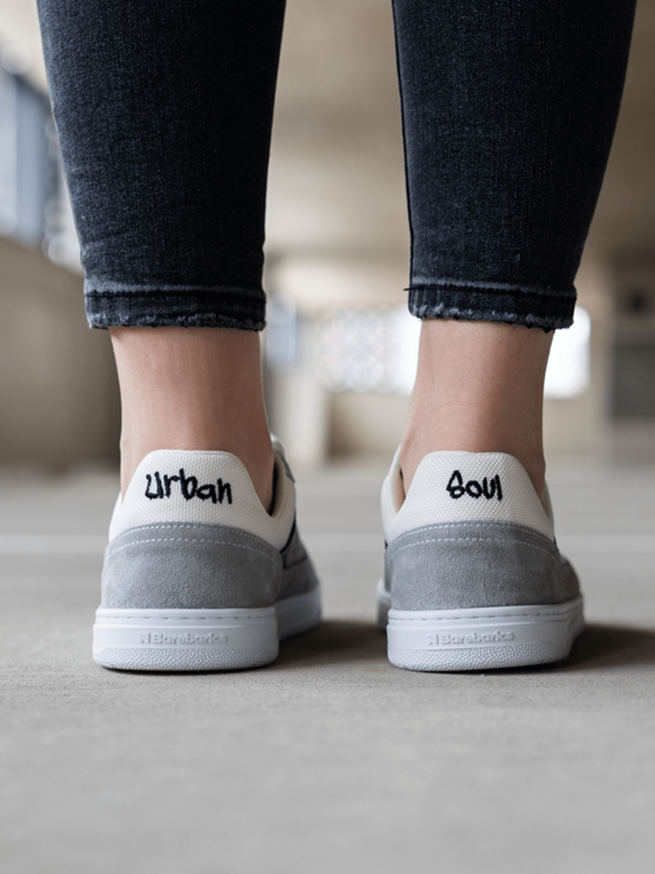 Barefoot Shoes Barebarics Legend - Light Grey - Barefoot Shoe Store