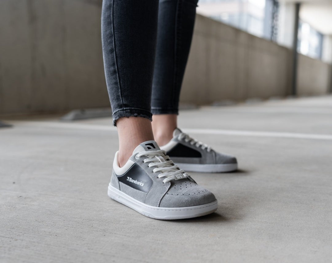 Barefoot Shoes Barebarics Legend - Light Grey - Barefoot Shoe Store
