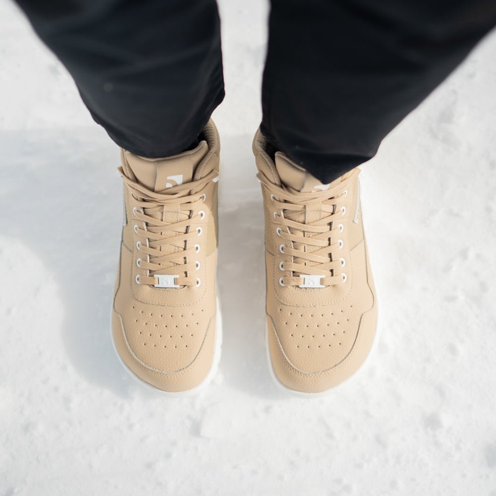 Barefoot Shoes Barebarics UrbanEdge - Beige - Barefoot Shoe Store