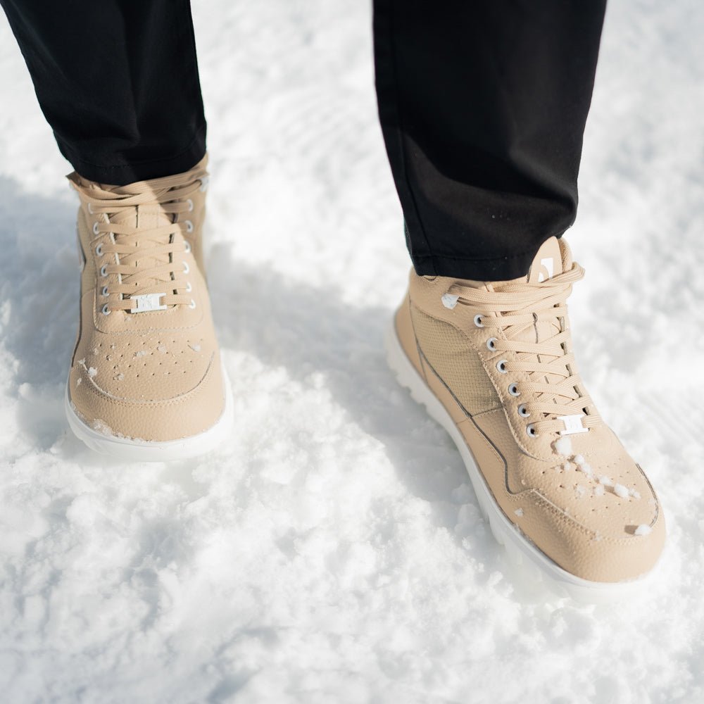 Barefoot Shoes Barebarics UrbanEdge - Beige - Barefoot Shoe Store