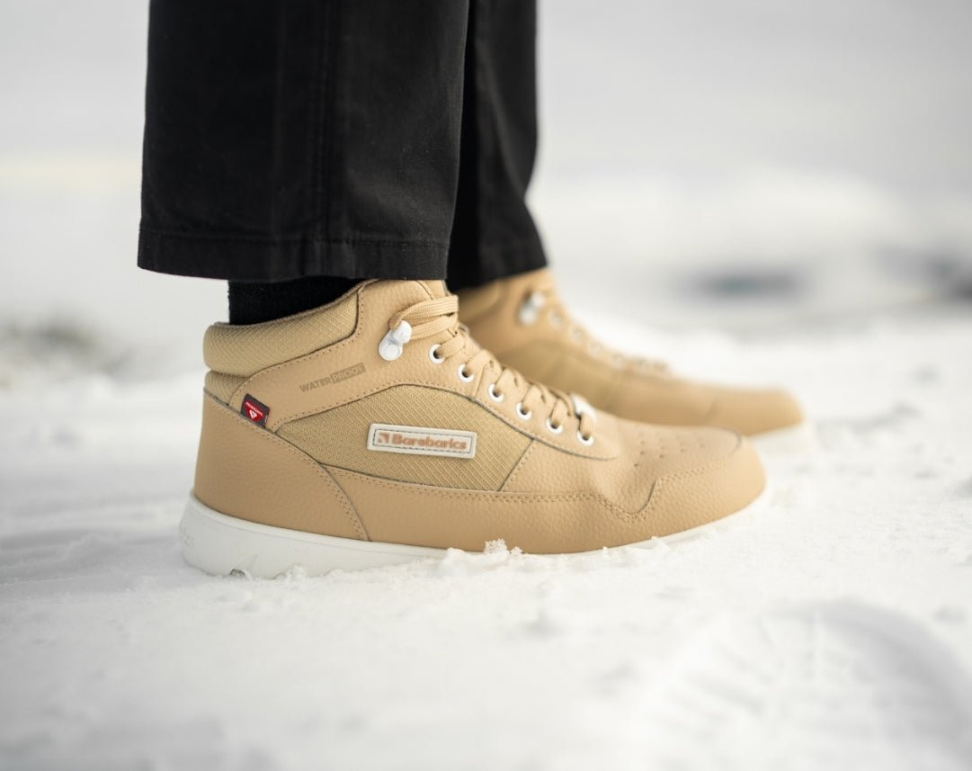 Barefoot Shoes Barebarics UrbanEdge - Beige - Barefoot Shoe Store