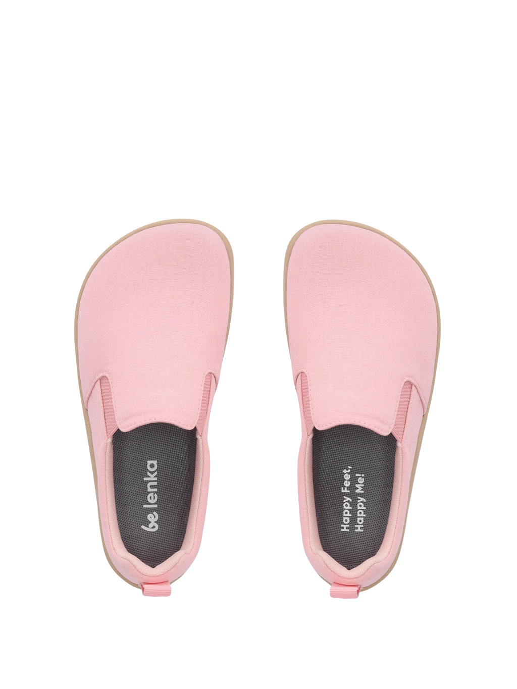 Kids barefoot Slip-on shoes Be Lenka Aura Kids - Cotton Candy Pink