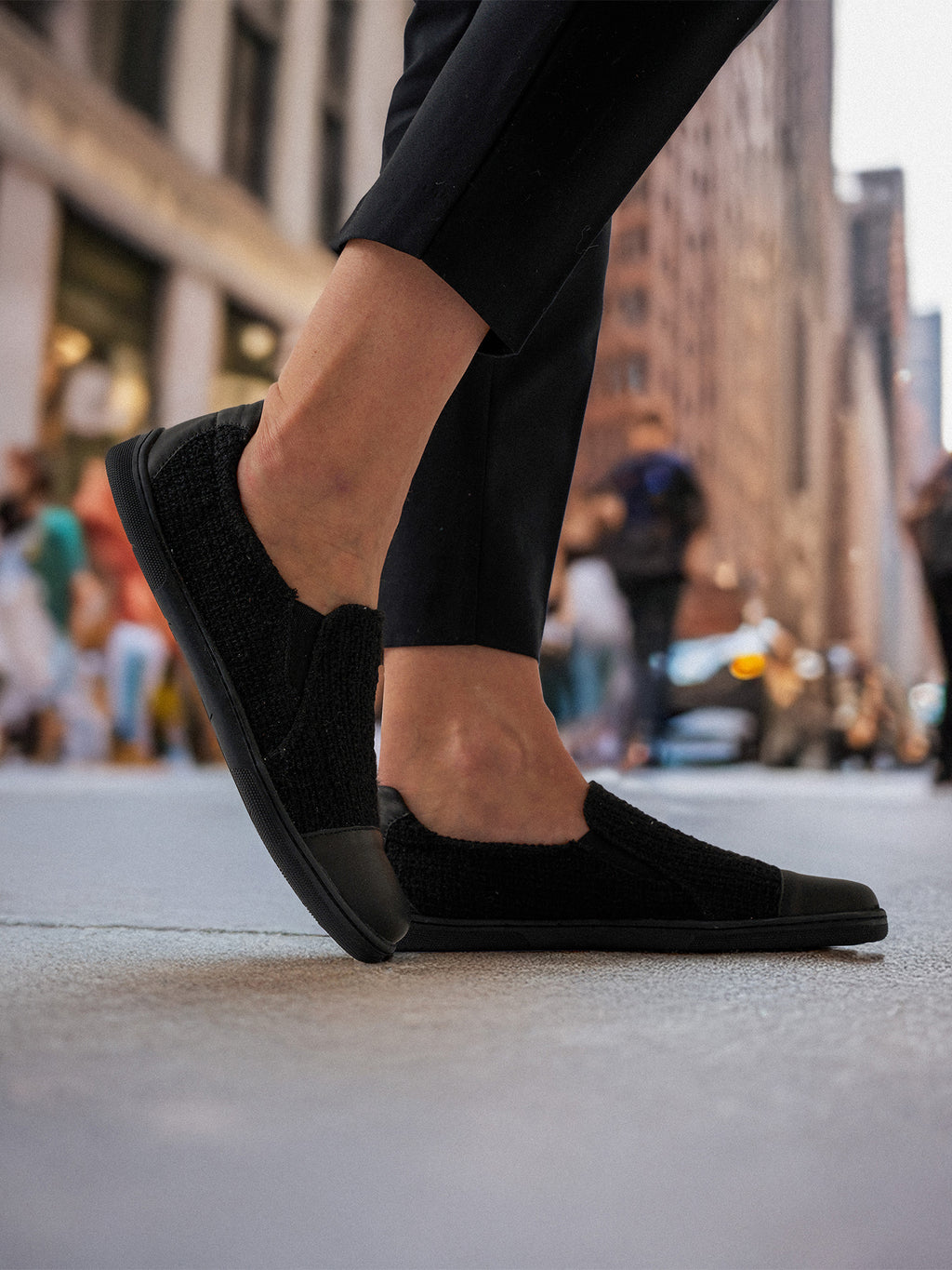 Barefoot Slip-on shoes Be Lenka Breeze - All Black