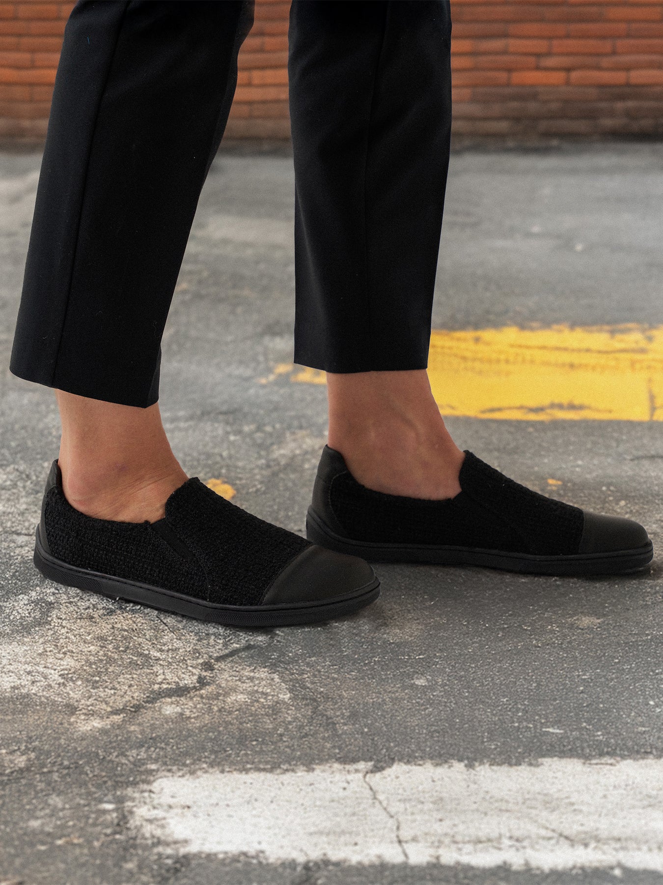 Barefoot Slip-on shoes Be Lenka Breeze - All Black