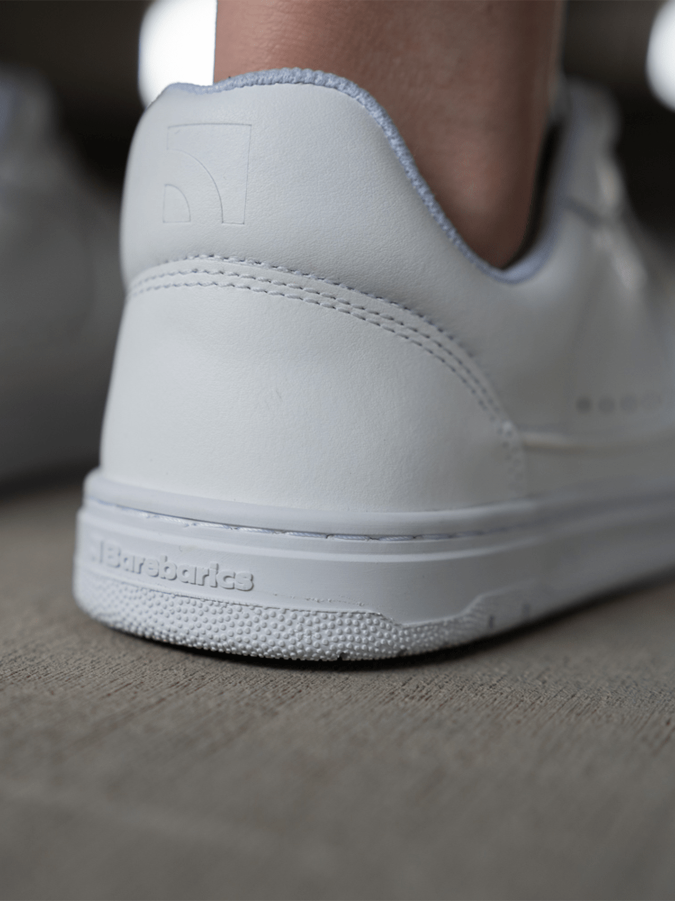 Barefoot Sneakers Barebarics Arise - All White - Barefoot Shoe Store