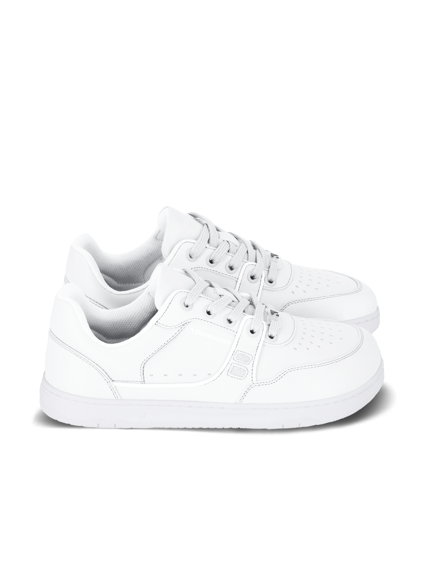 Barefoot Sneakers Barebarics Arise - All White - Barefoot Shoe Store