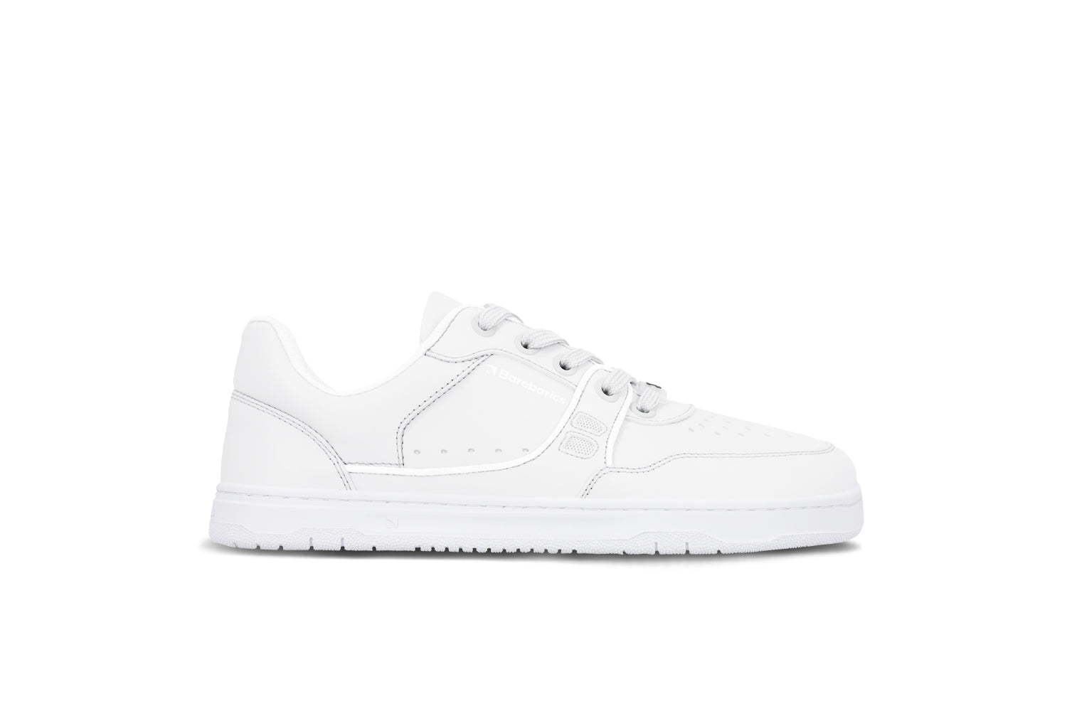 Barefoot Sneakers Barebarics Arise - All White - Barefoot Shoe Store