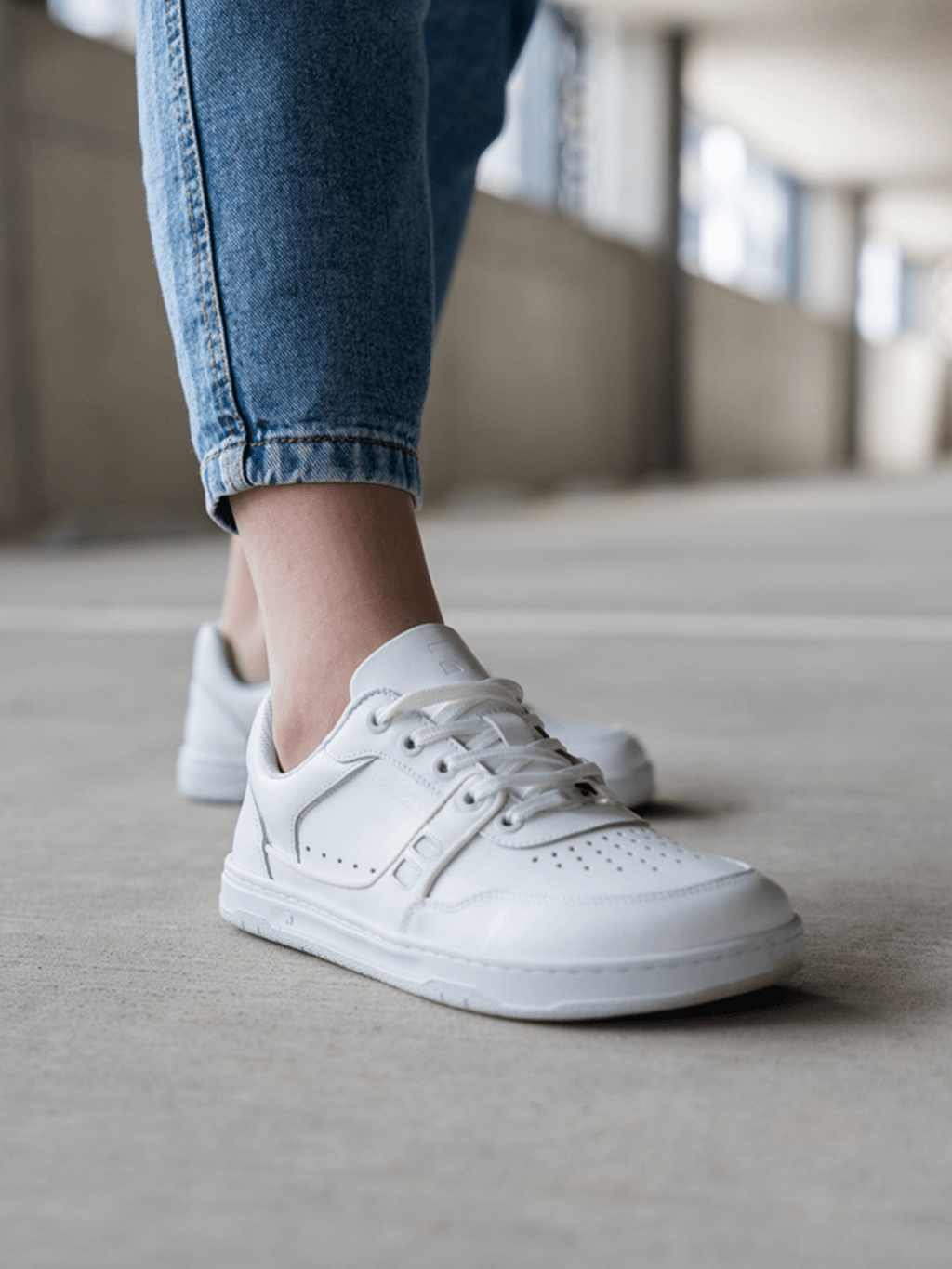 Barefoot Sneakers Barebarics Arise - All White - Barefoot Shoe Store