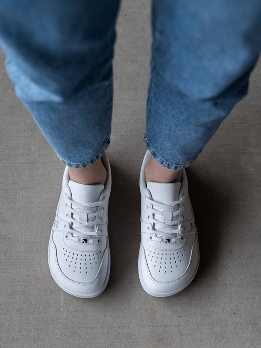 Barefoot Sneakers Barebarics Arise - All White - Barefoot Shoe Store