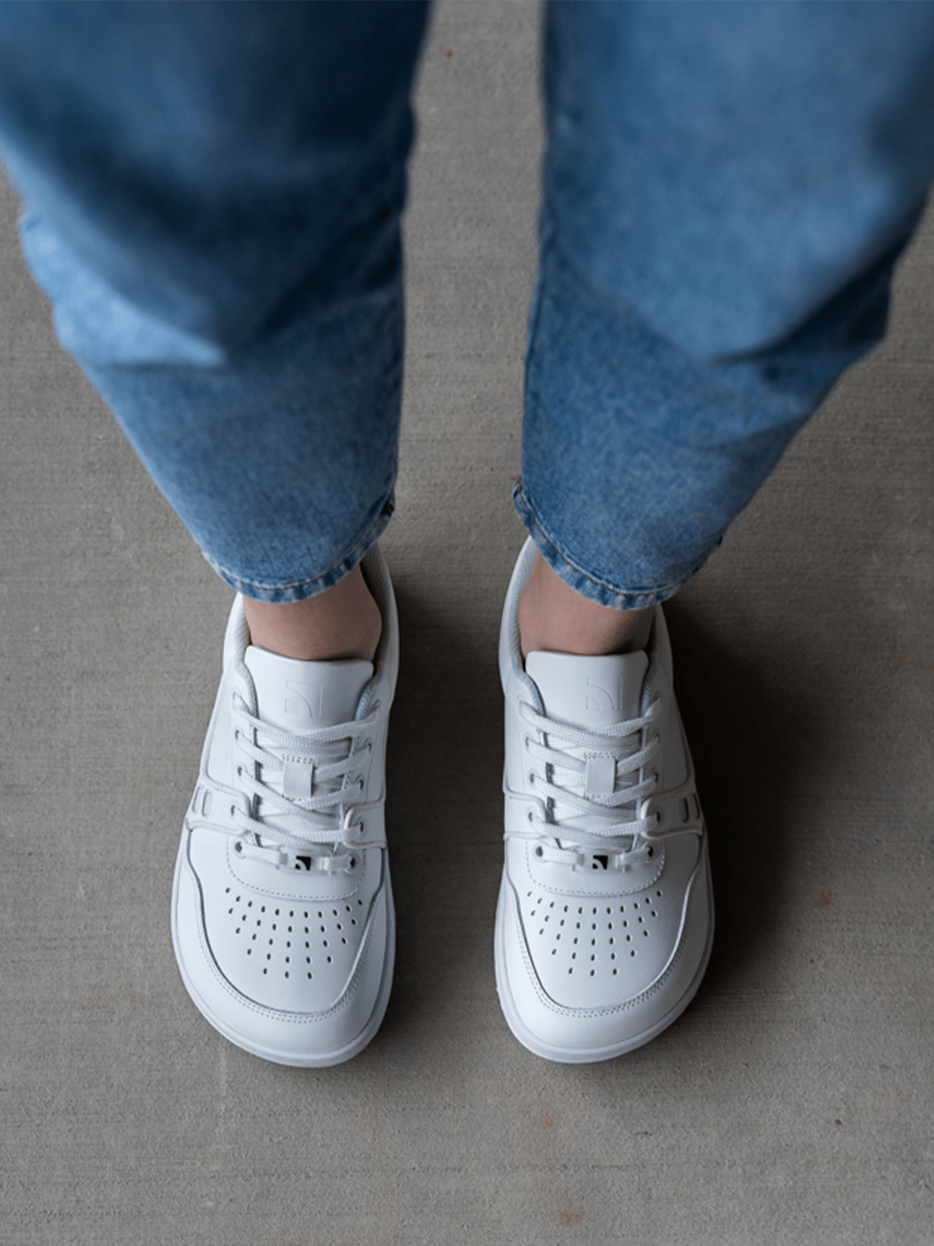 Barefoot Sneakers Barebarics Arise - All White - Barefoot Shoe Store