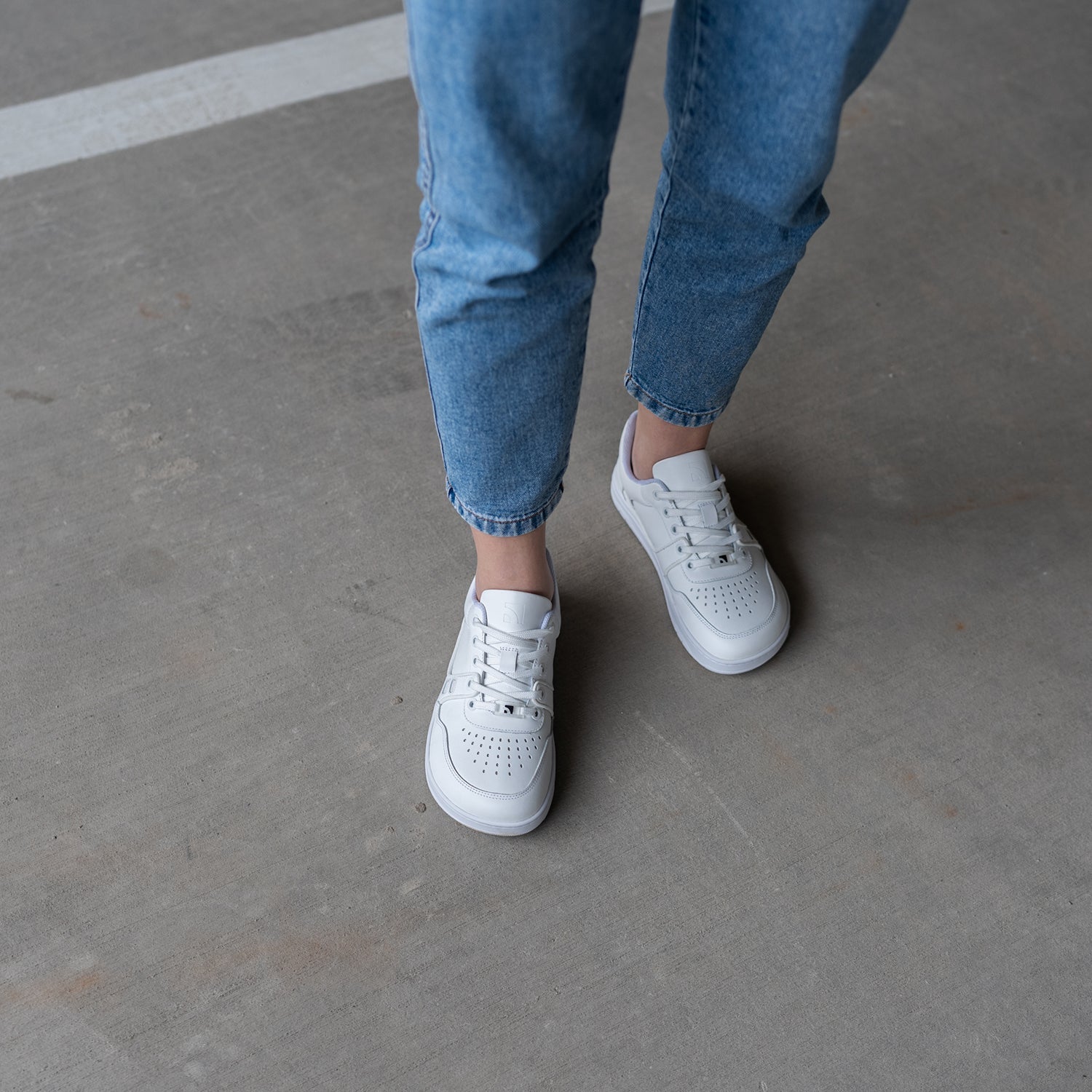 Barefoot Sneakers Barebarics Arise - All White - Barefoot Shoe Store