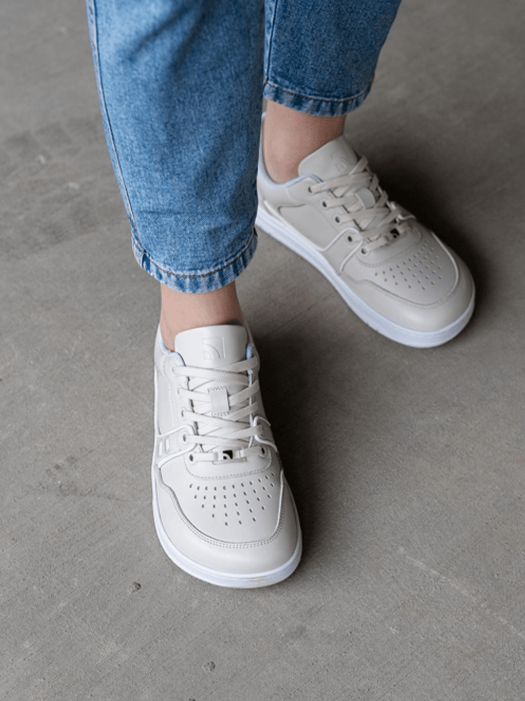 Barefoot Sneakers Barebarics Arise - Cream White - Barefoot Shoe Store