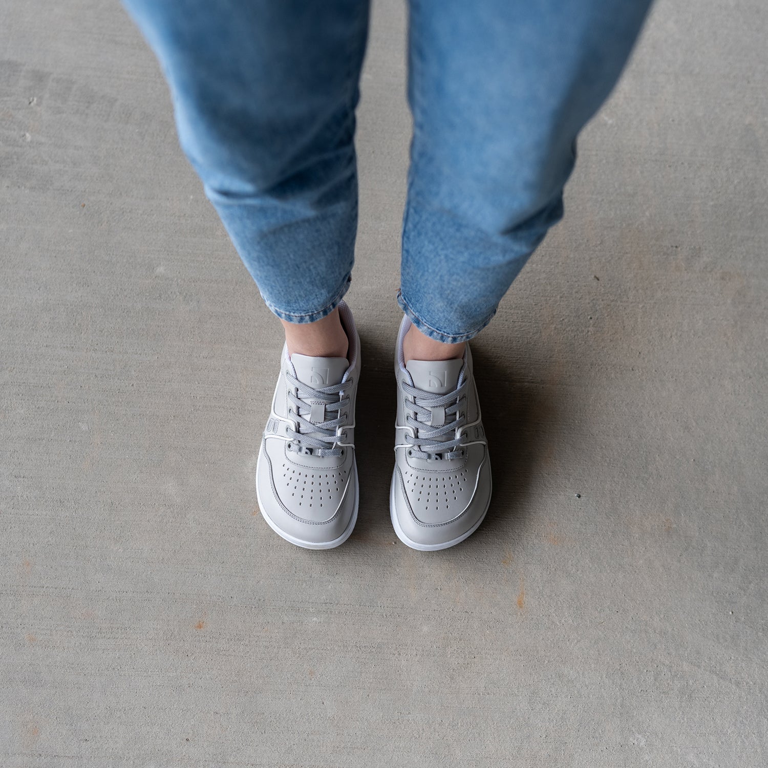 Barefoot Sneakers Barebarics Arise - Light Grey - Barefoot Shoe Store