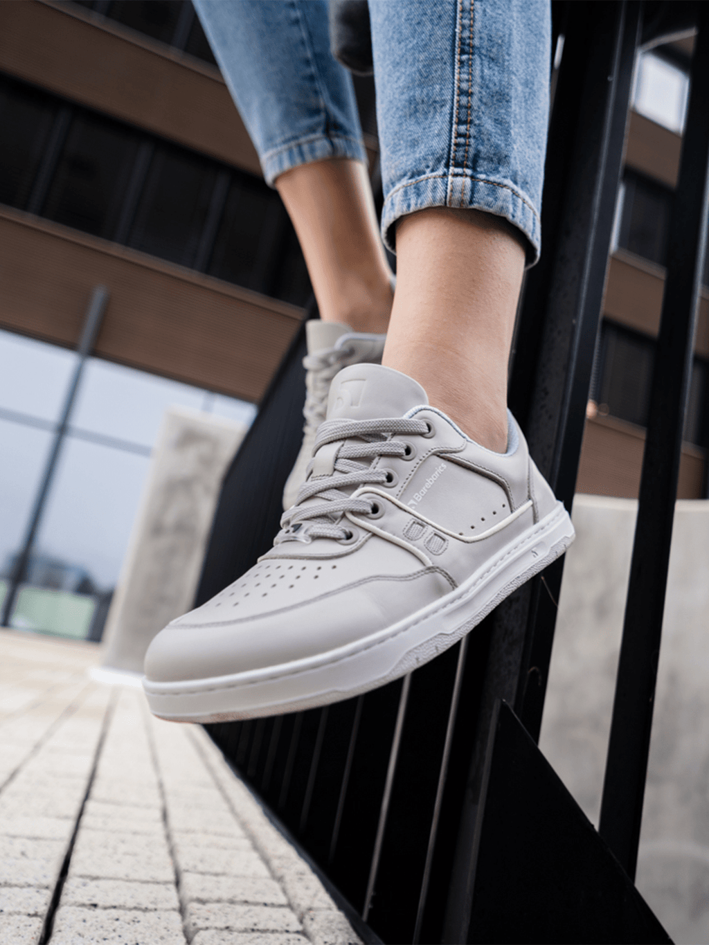 Barefoot Sneakers Barebarics Arise - Light Grey - Barefoot Shoe Store