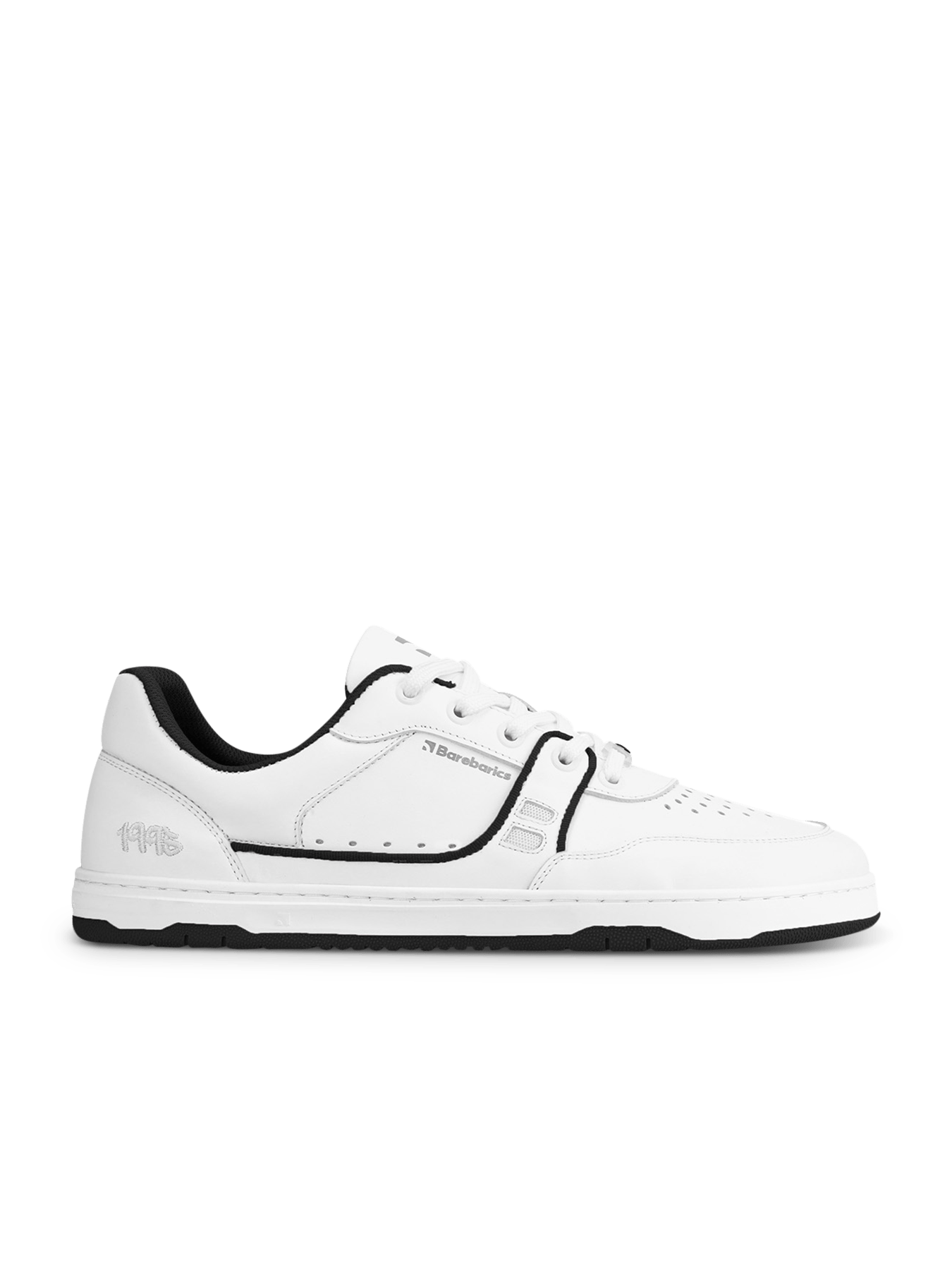 Barefoot Sneakers Barebarics Arise - White & Black - Barefoot Shoe Store